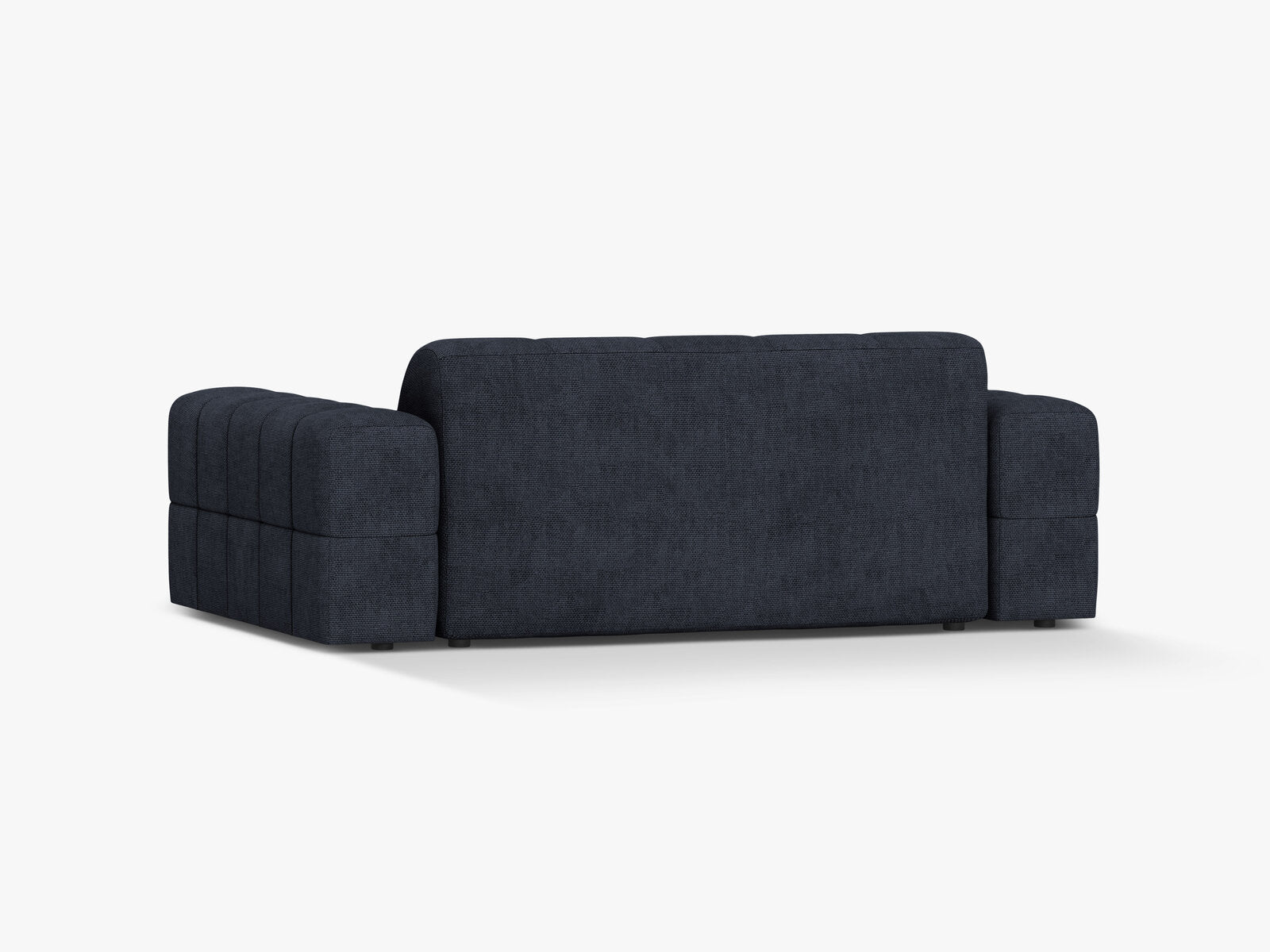 Micadoni Jennifer Sofa 2-Sitzer Chenille Eden Marineblau