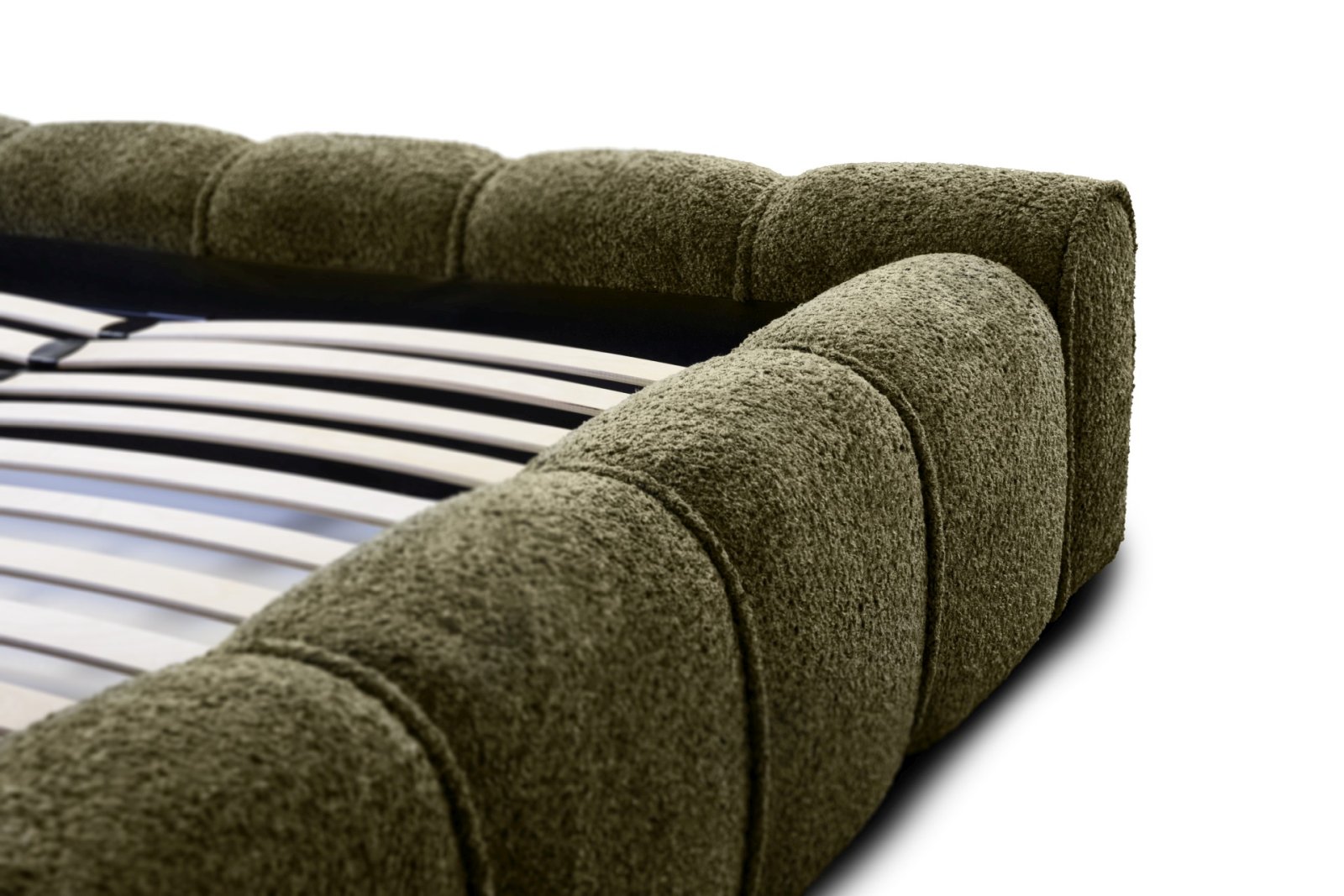 Polsterbett Belio Chenille 160x200 mit Metallrahmen Venga 162