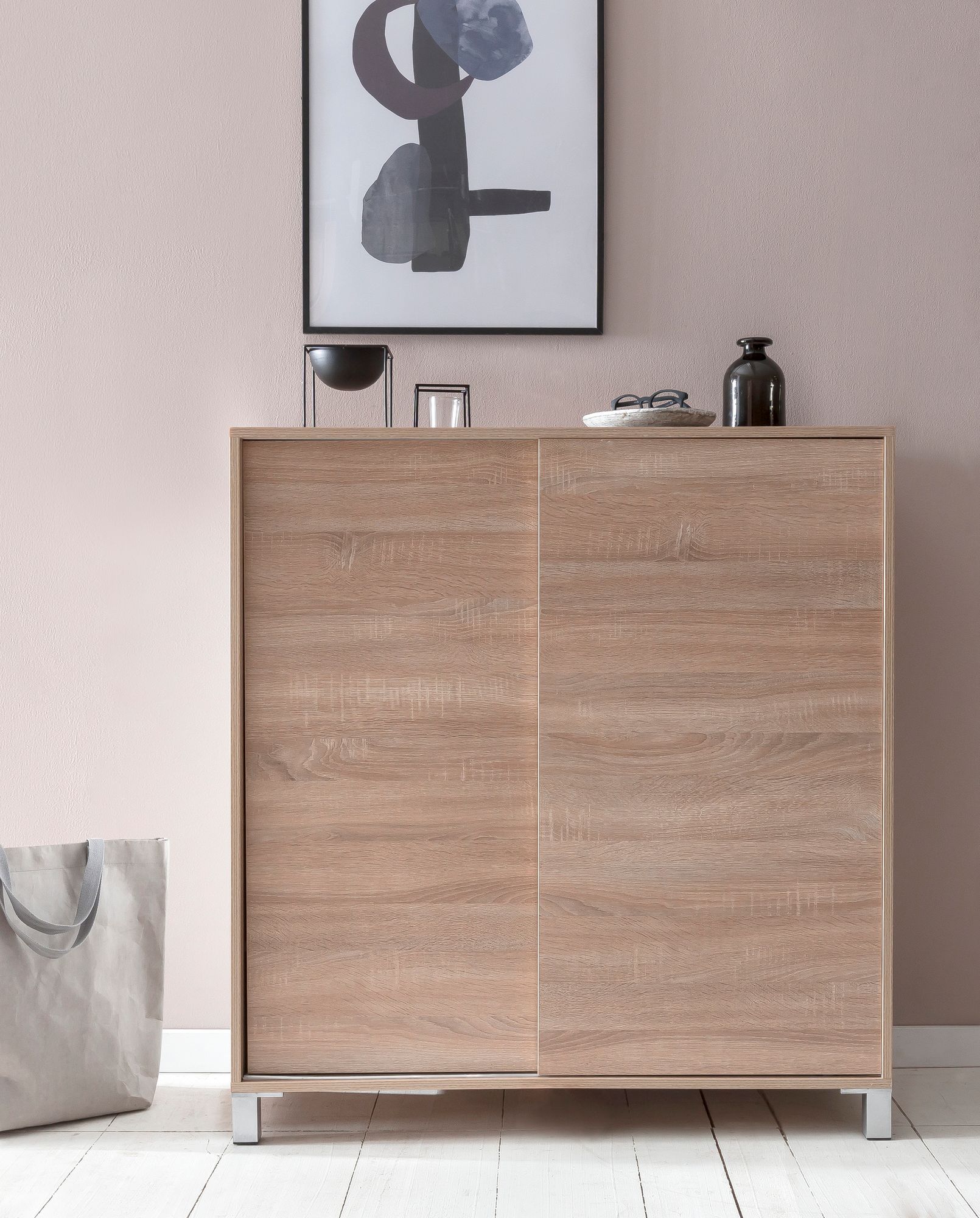 Schuhschrank Finstad Braun 100 × 37,5 × 108 cm