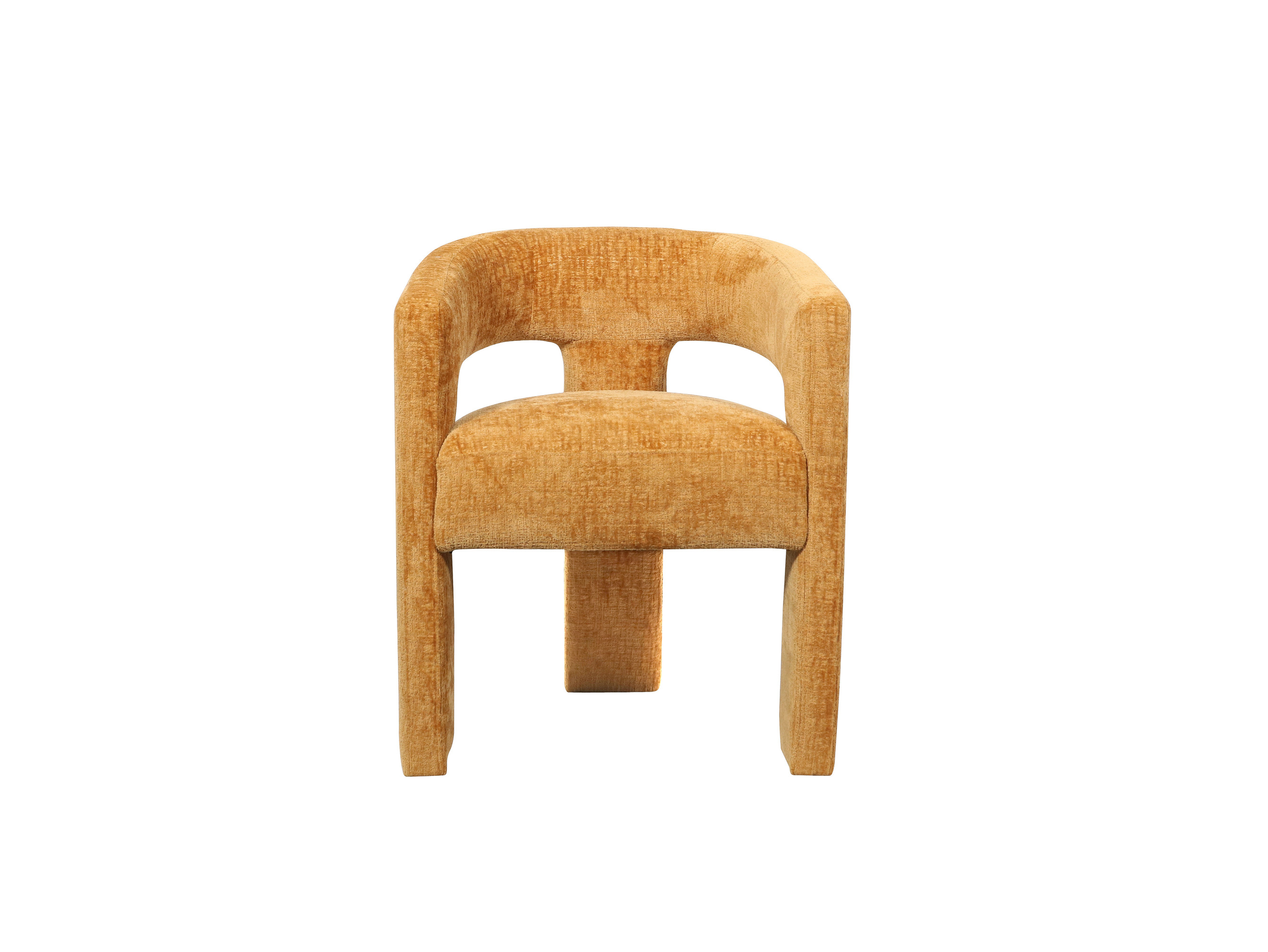 Livin Hill Set Leith: 4× Polsterstuhl Orange-Gold