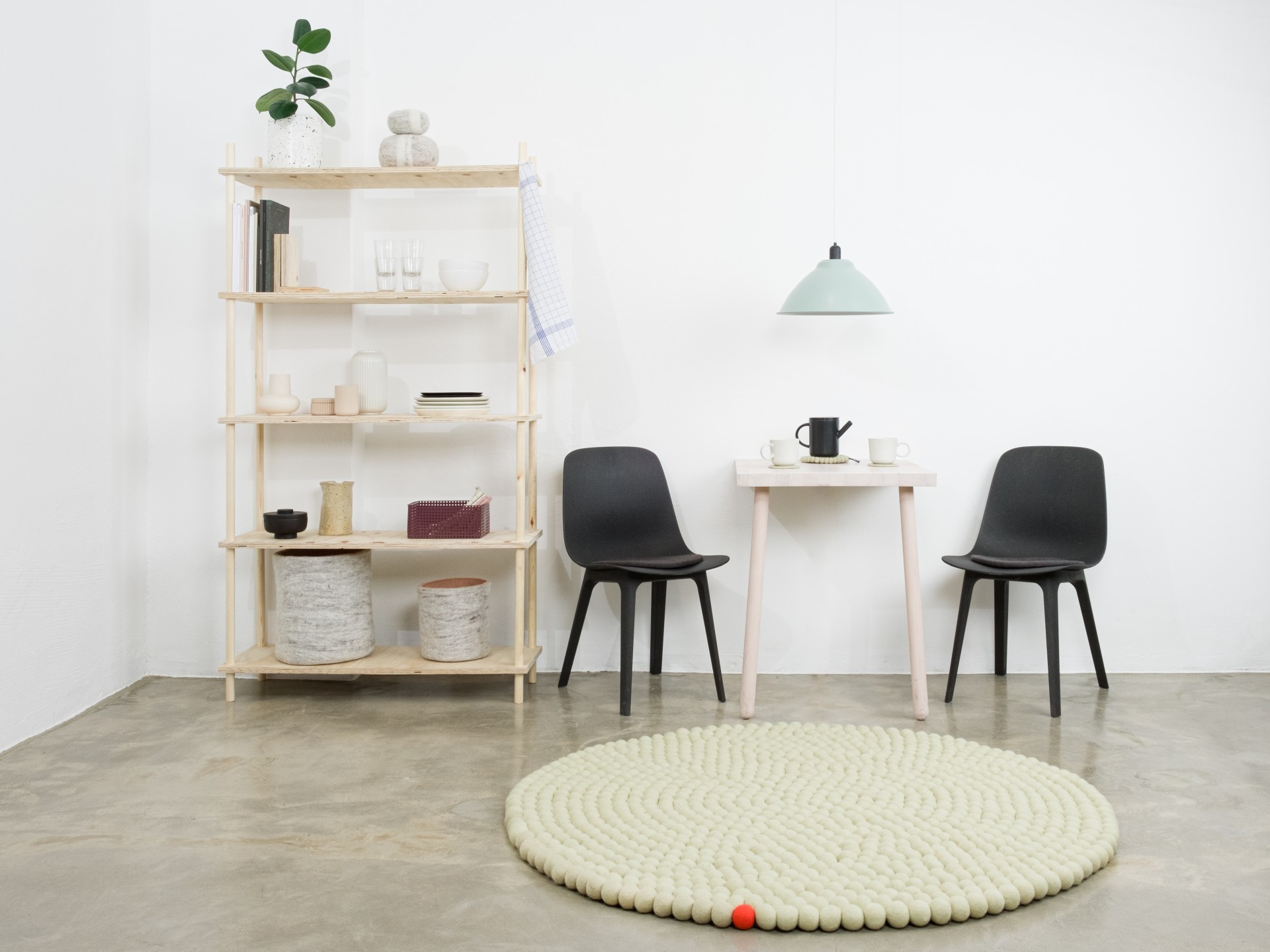 myfelt Big One grünbeige - 160 cm