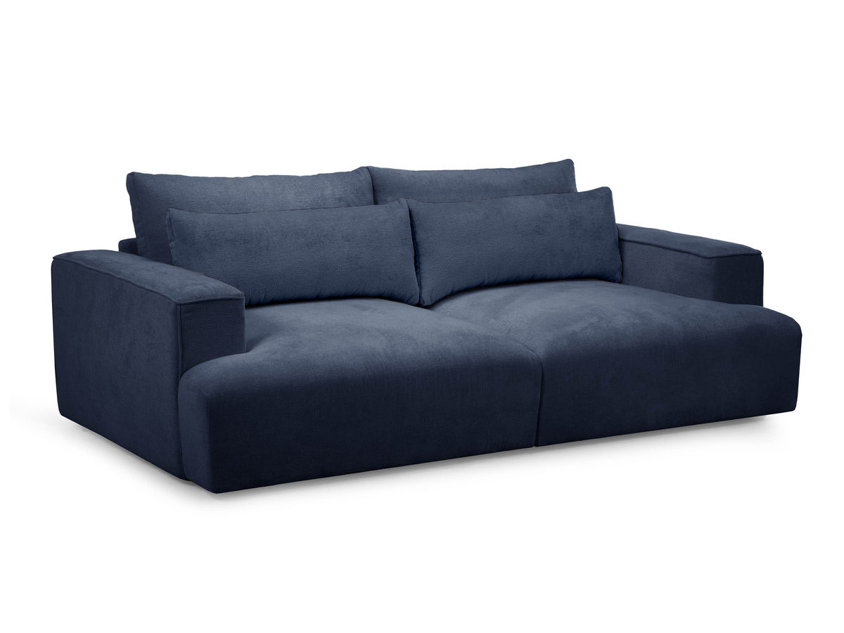 Bobochic Twiny Sofa 3-Sitzer Stoff Blau