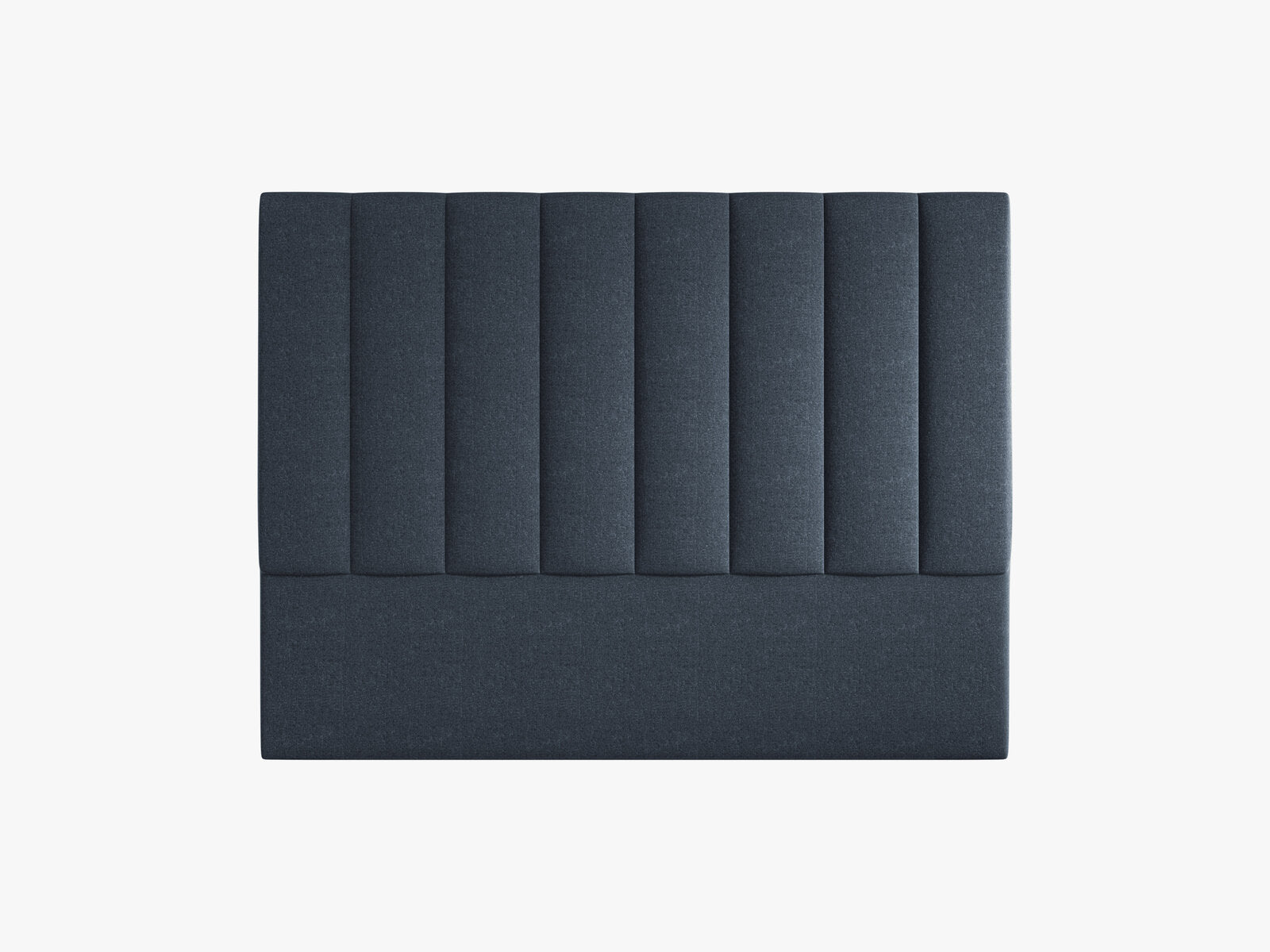 Micadoni Marl Polster-Kopfteil Chenille Eden Marineblau 160x120