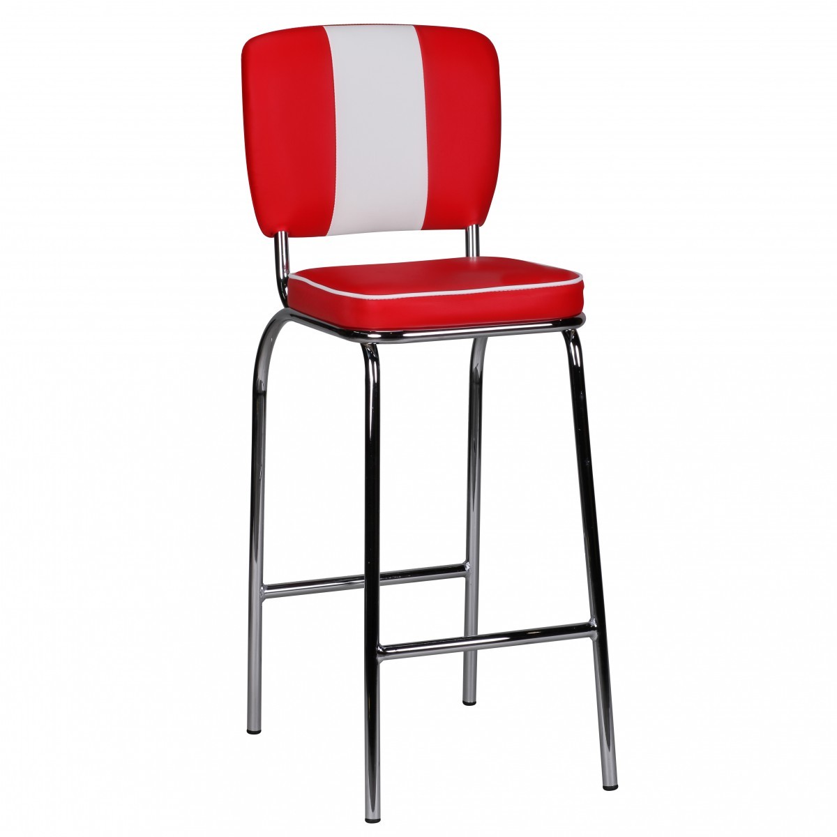 Barhocker Elva Kunstleder Rot