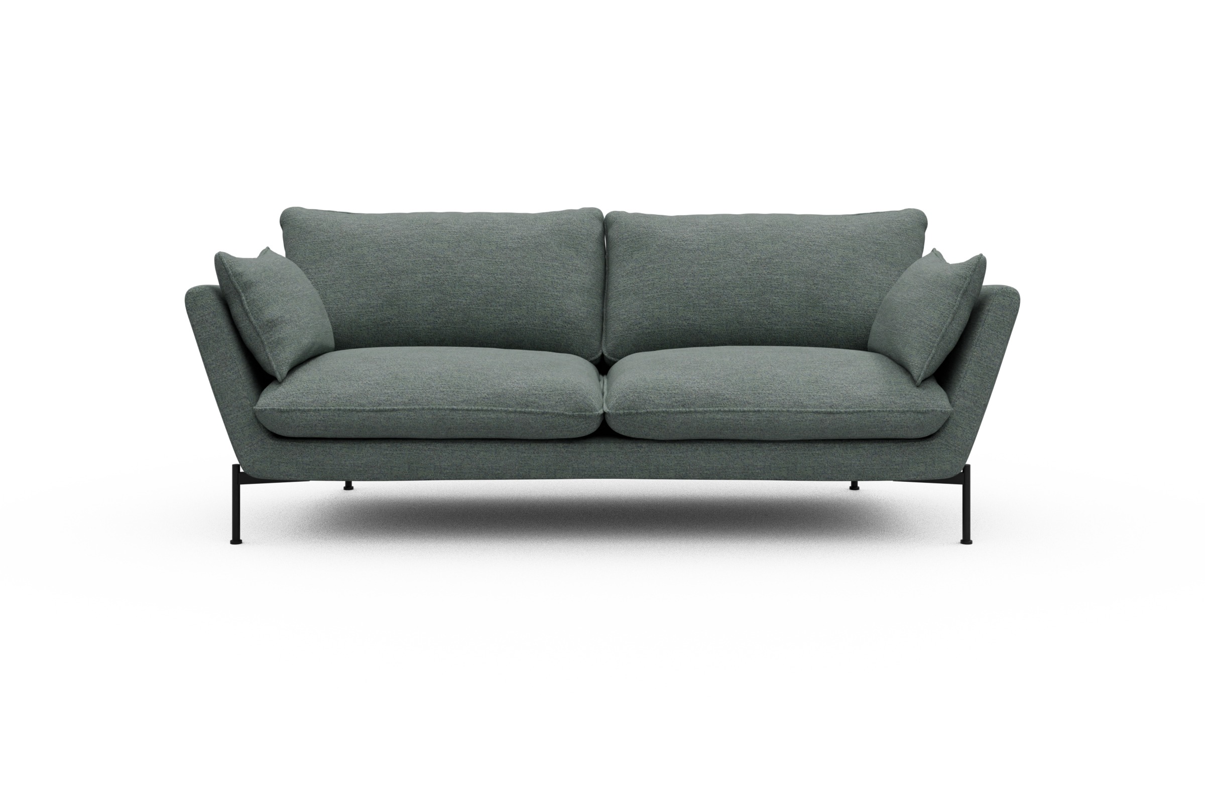 Skandi Home Sofa Anton 3-Sitzer Carreno-Ice-Blue moebelfaktor