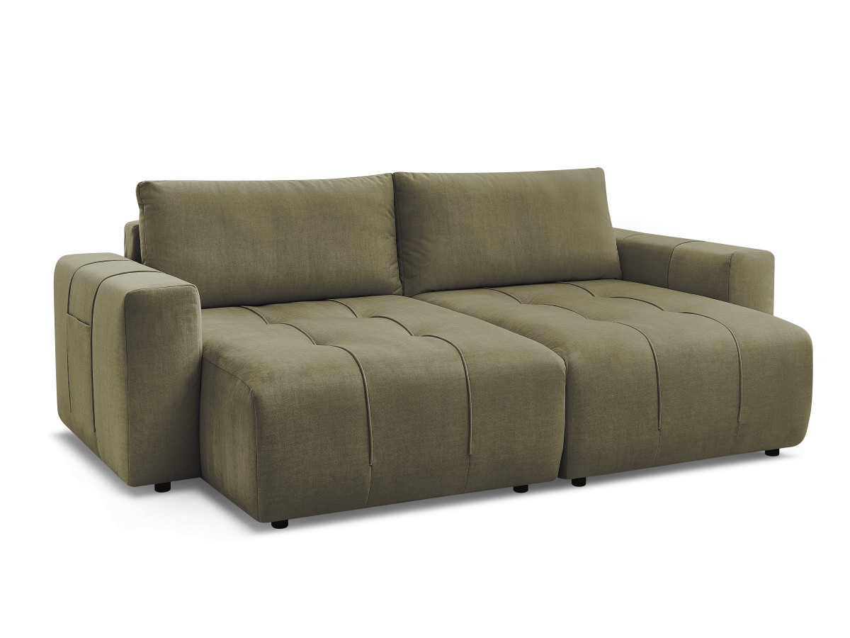 Bobochic Arsene Sofa 4-Sitzer Samt Grün