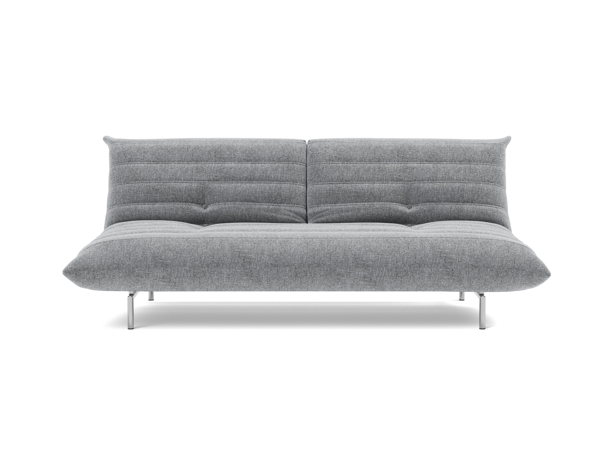Schlafsofa Mikunjo Strukturierter Stoff Twist 565-Granite