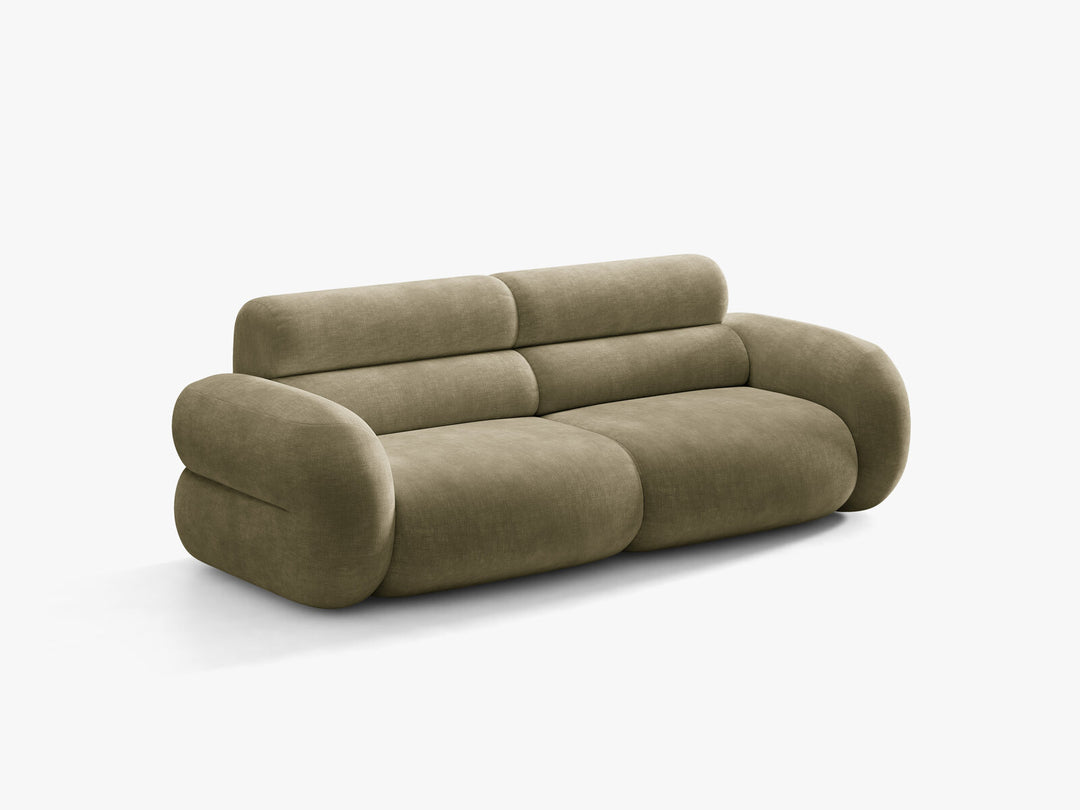 Micadoni Neo Sofa 3-Sitzer Chenille Golden Hellolive