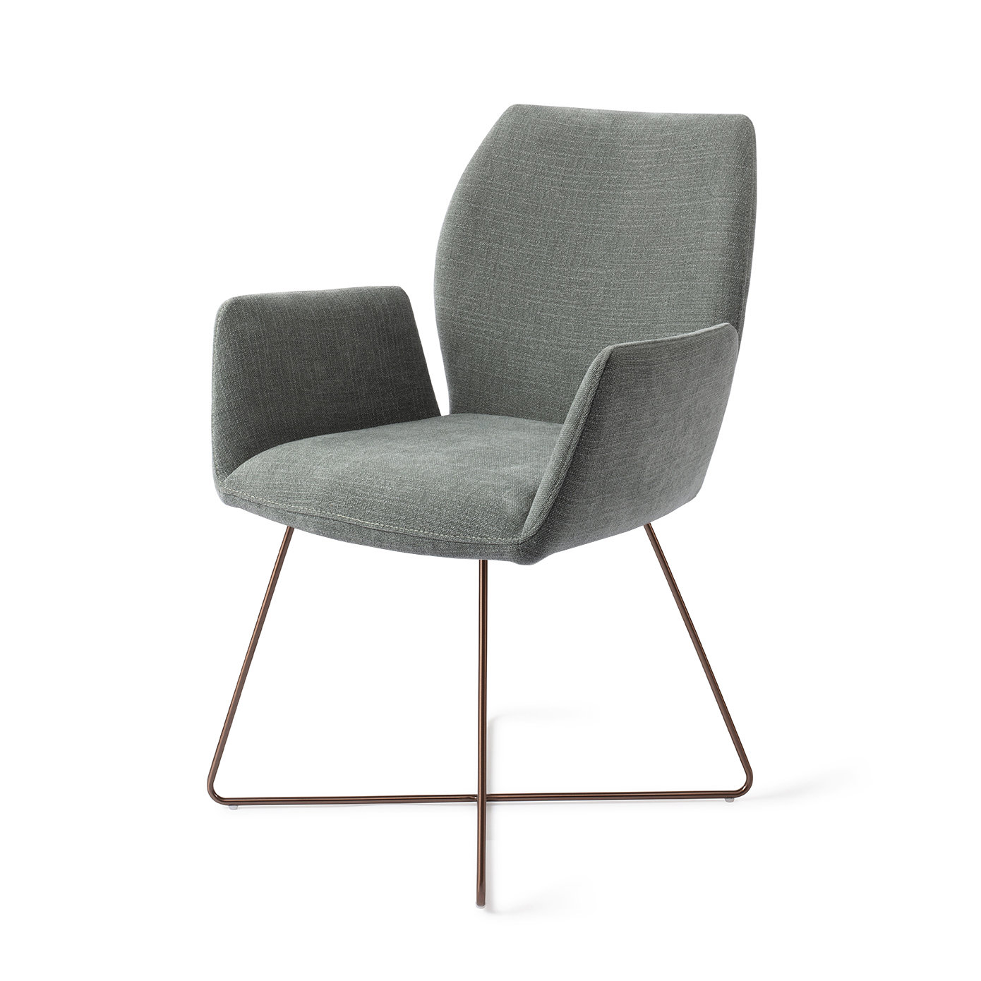 Jesper Home Esszimmerstuhl Misaki Breezy Blue Cross Rose