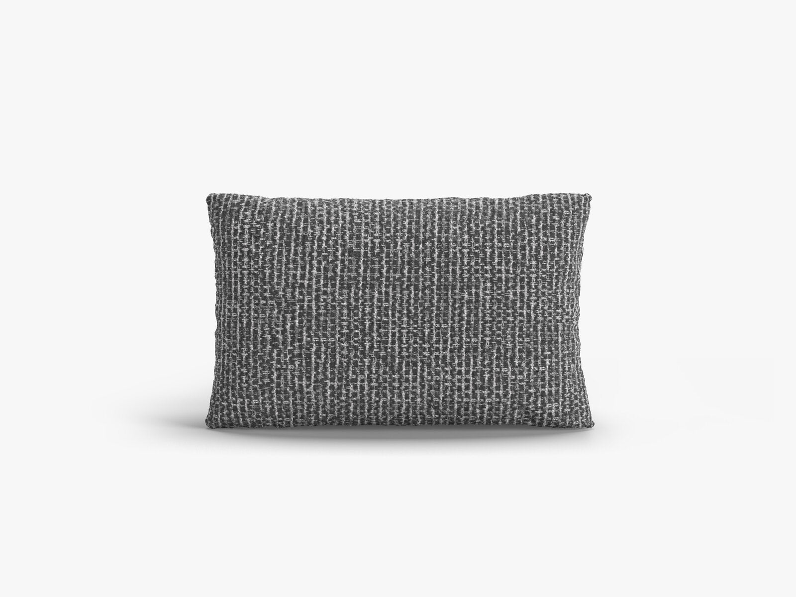 Micadoni Kissen Poppy Chenille Silencio Dunkelgrau 30x50