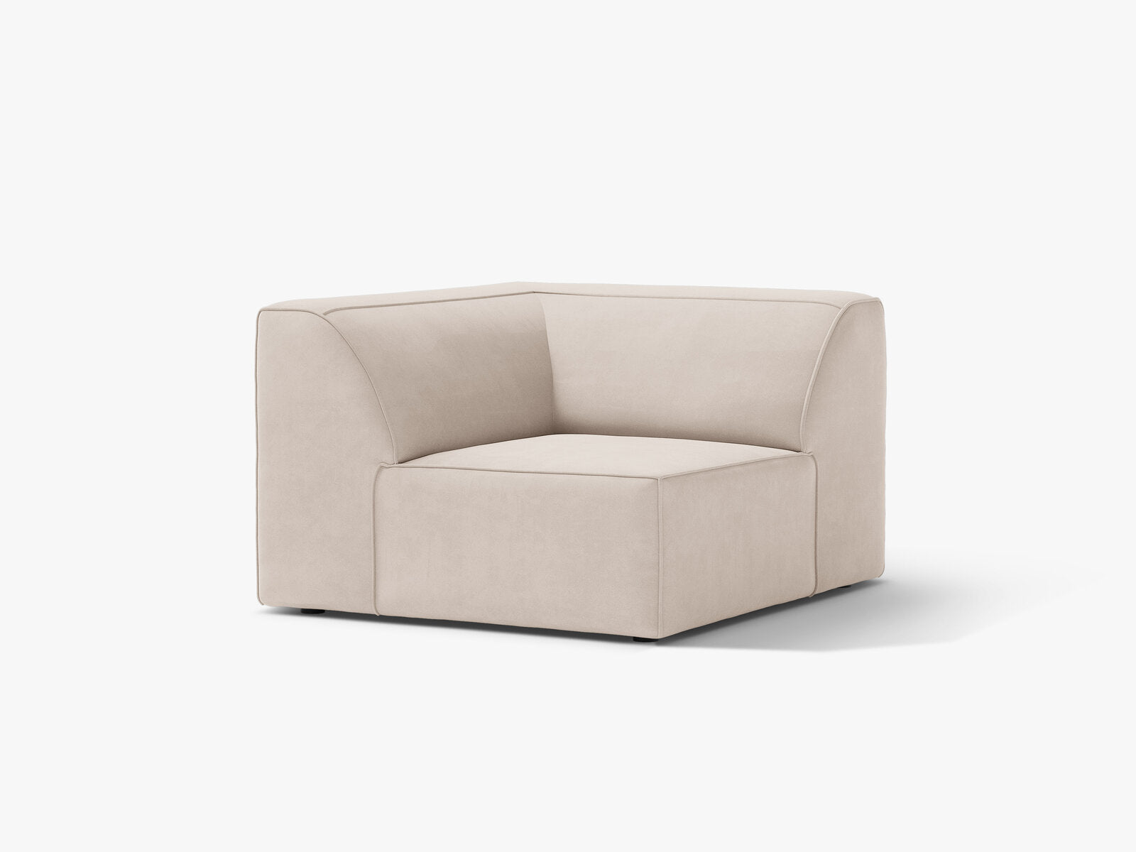 Micadoni Jodie Eckmodul Samt Venus Helles Beige