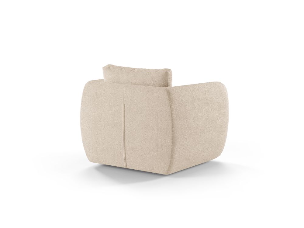 Cosmopolitan Design Sessel Nimes Boucle Baloo Beige