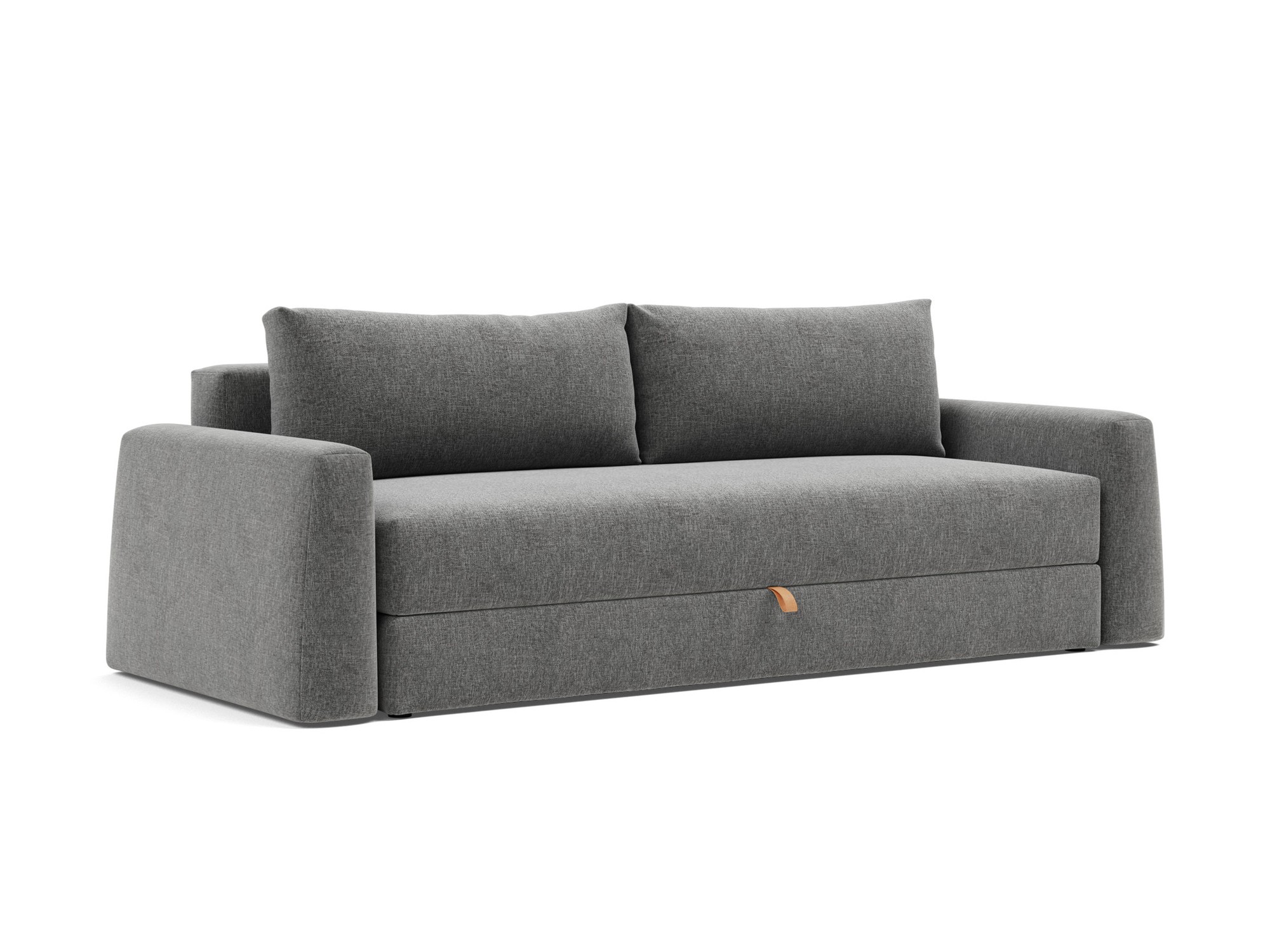 Schlafsofa Cone Strukturierter Stoff Twist 563-Charcoal