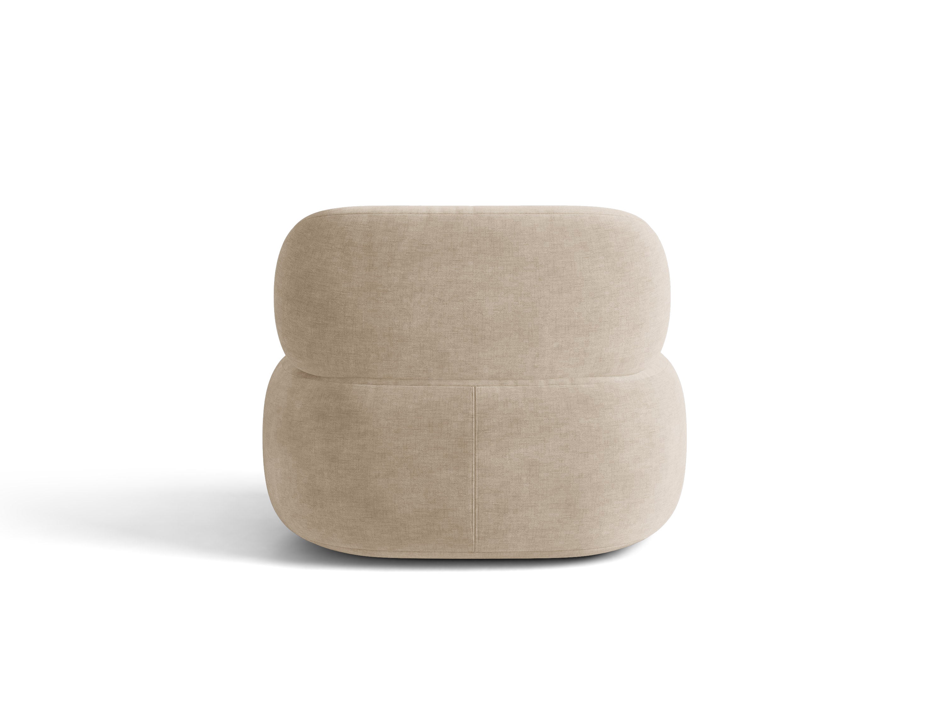 Micadoni Aura Armsessel Chenille Golden Dunkelbeige