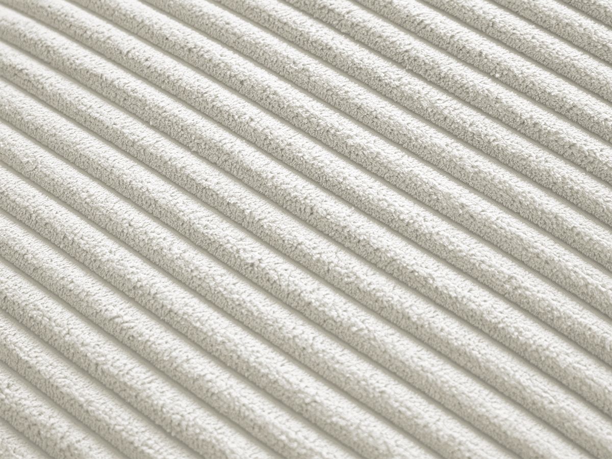 Bobochic Chelsea Pouf Breitcord weich Beige