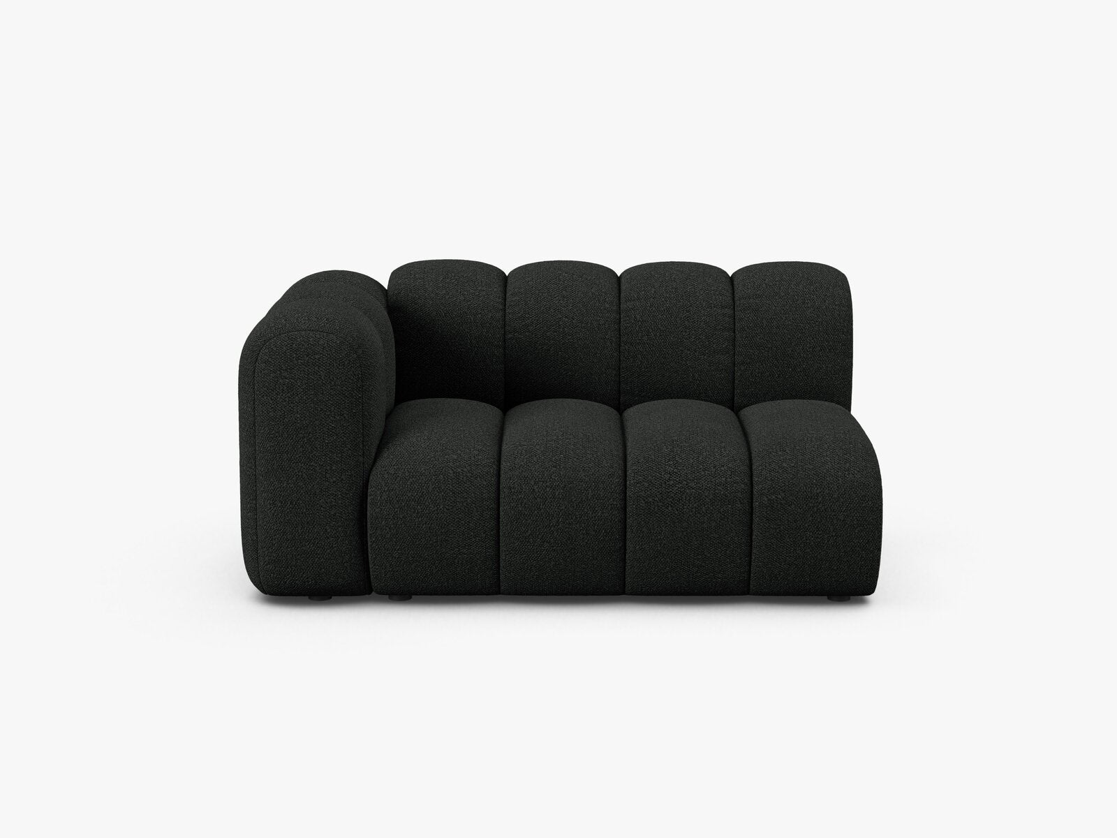 Micadoni Modul Lupine 2-Sitzer Boucle Baloo Schwarz Links