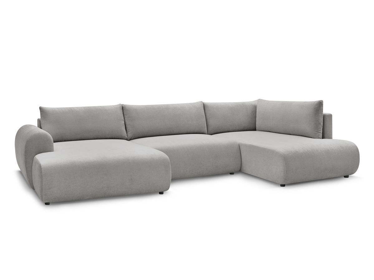 Bobochic Lucien Wohnlandschaft Stoff Hellgrau Ecke links