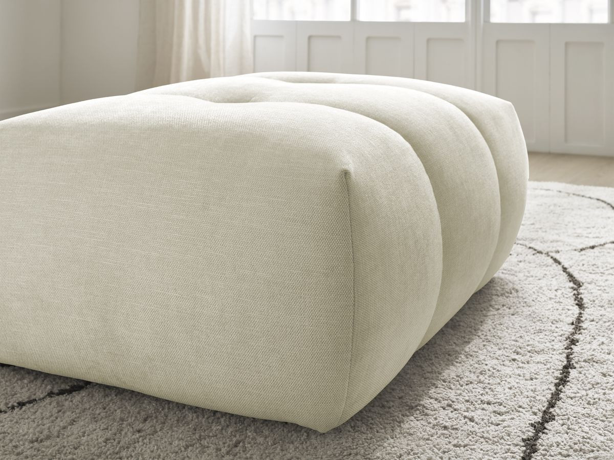 Bobochic Fuji Pouf Stoff Beige