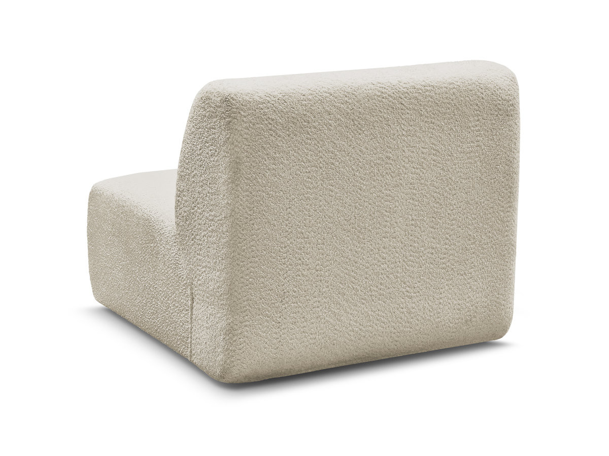 Bobochic Anda Sofamodul 1-Sitzer 84 × 103 cm Chenille Beige