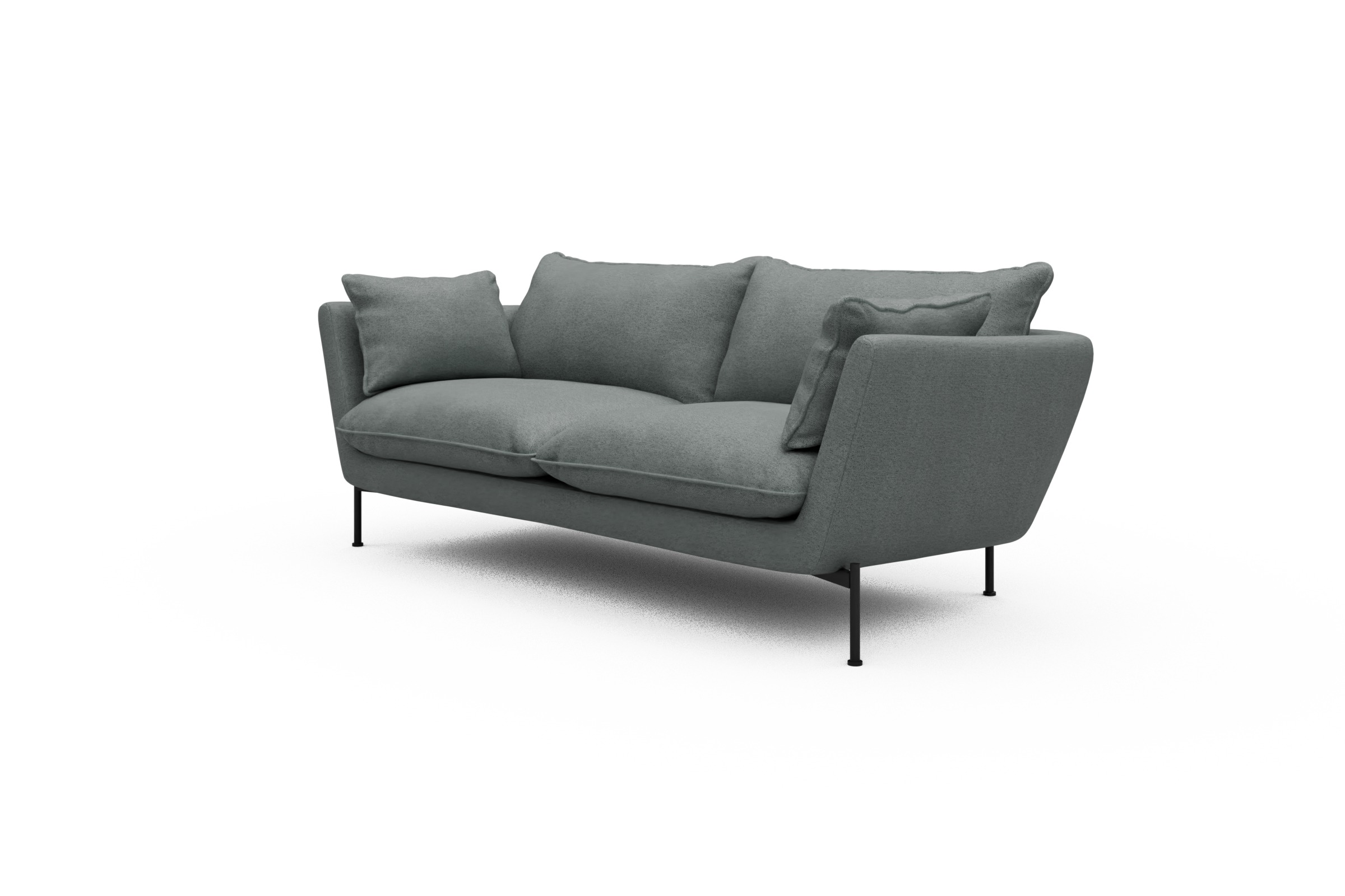 Sofa Anton PREMIUM 2-Sitzer Denari-Soft-Grey