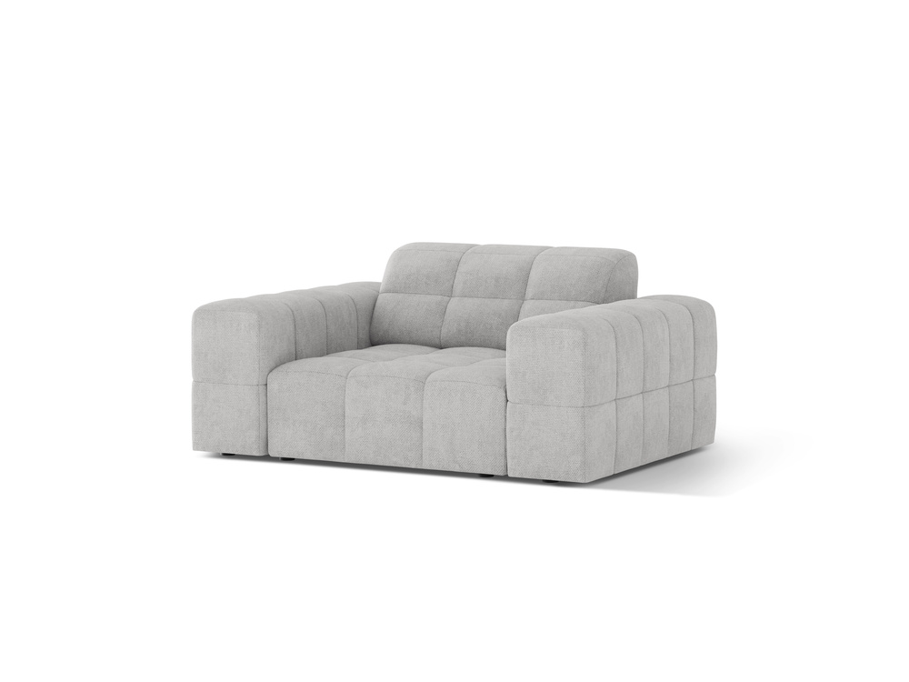 Cosmopolitan Design Sessel Chicago Chenille Eden Silber