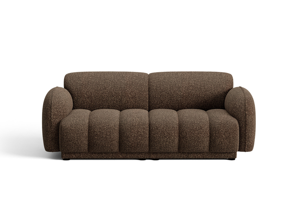 Cosmopolitan Design Sofa Bilbao 3-Sitzer Boucle Miles Braun
