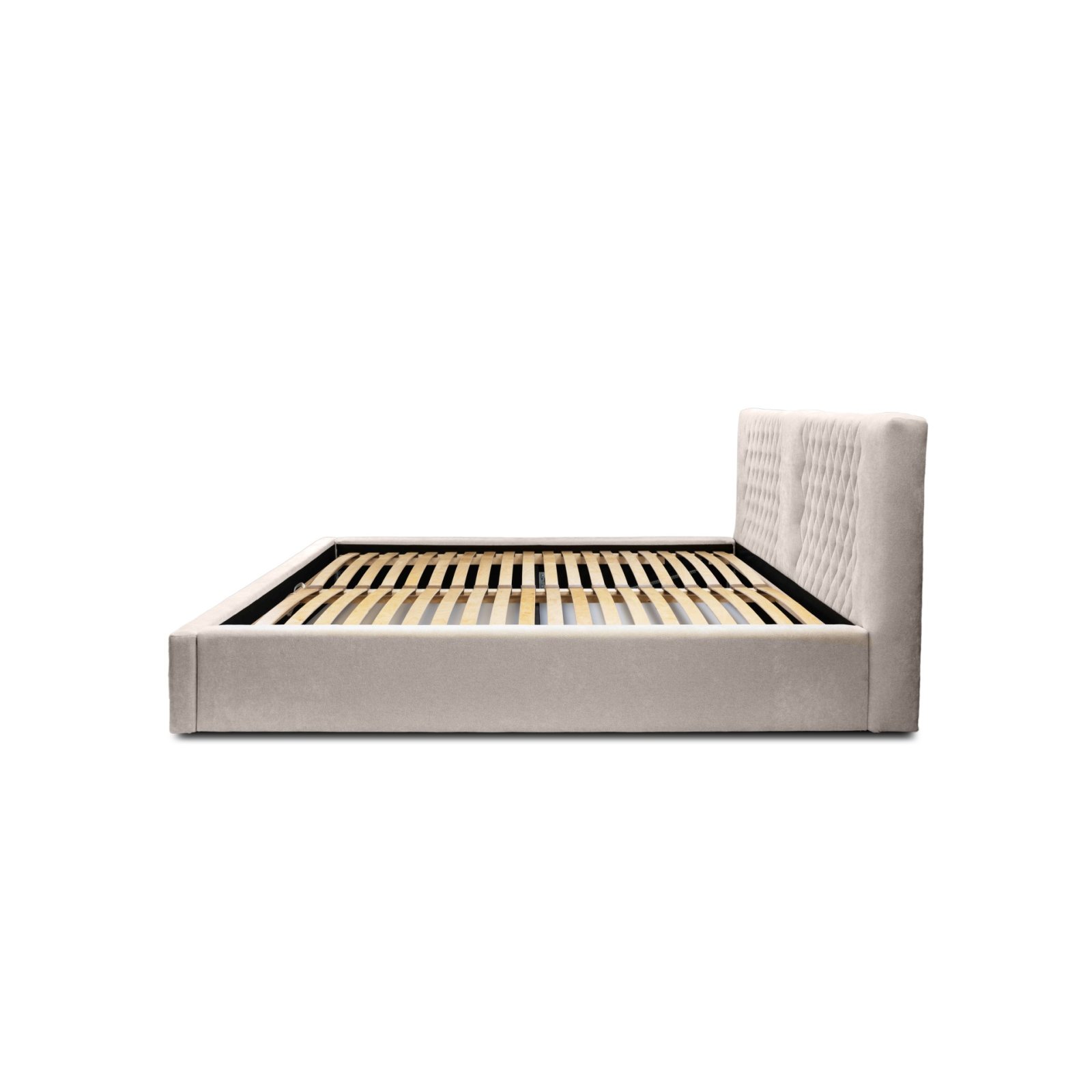 Polsterbett Orio Chenille 160x200 mit Metallrahmen Ditra-New 20