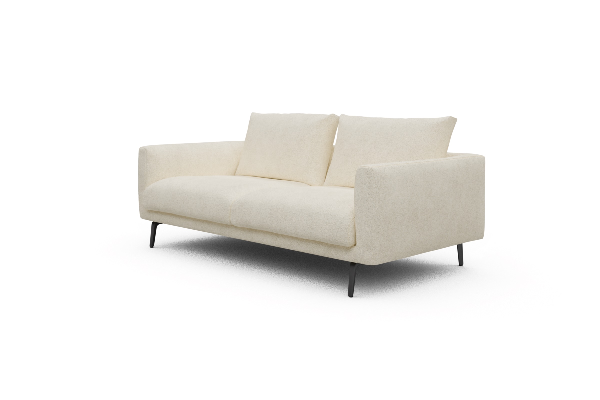 Sofa Karl 2-5-Sitzer Boucle-Off-White