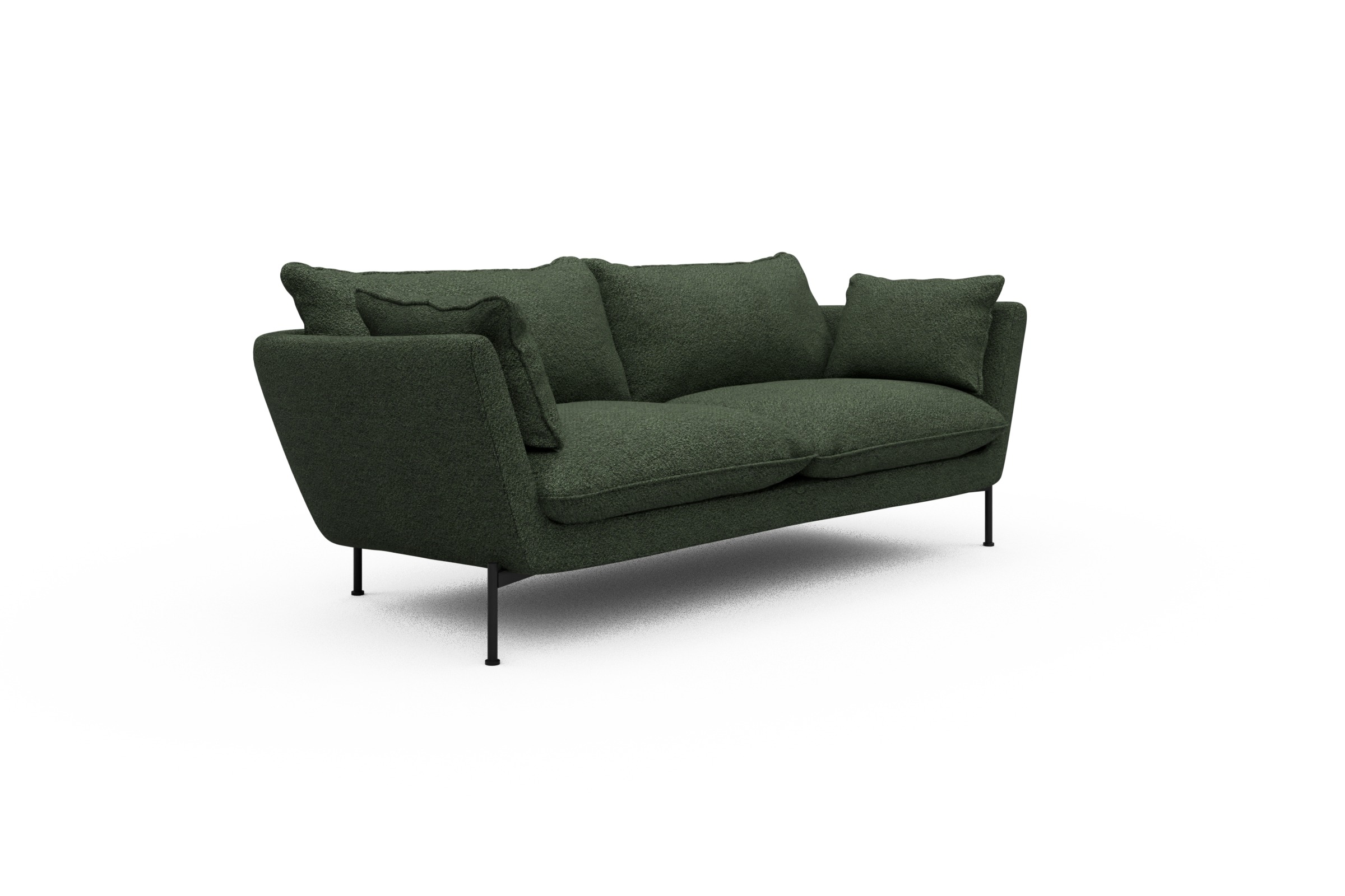 Sofa Anton PREMIUM 2-Sitzer Vanora-Deep-Green