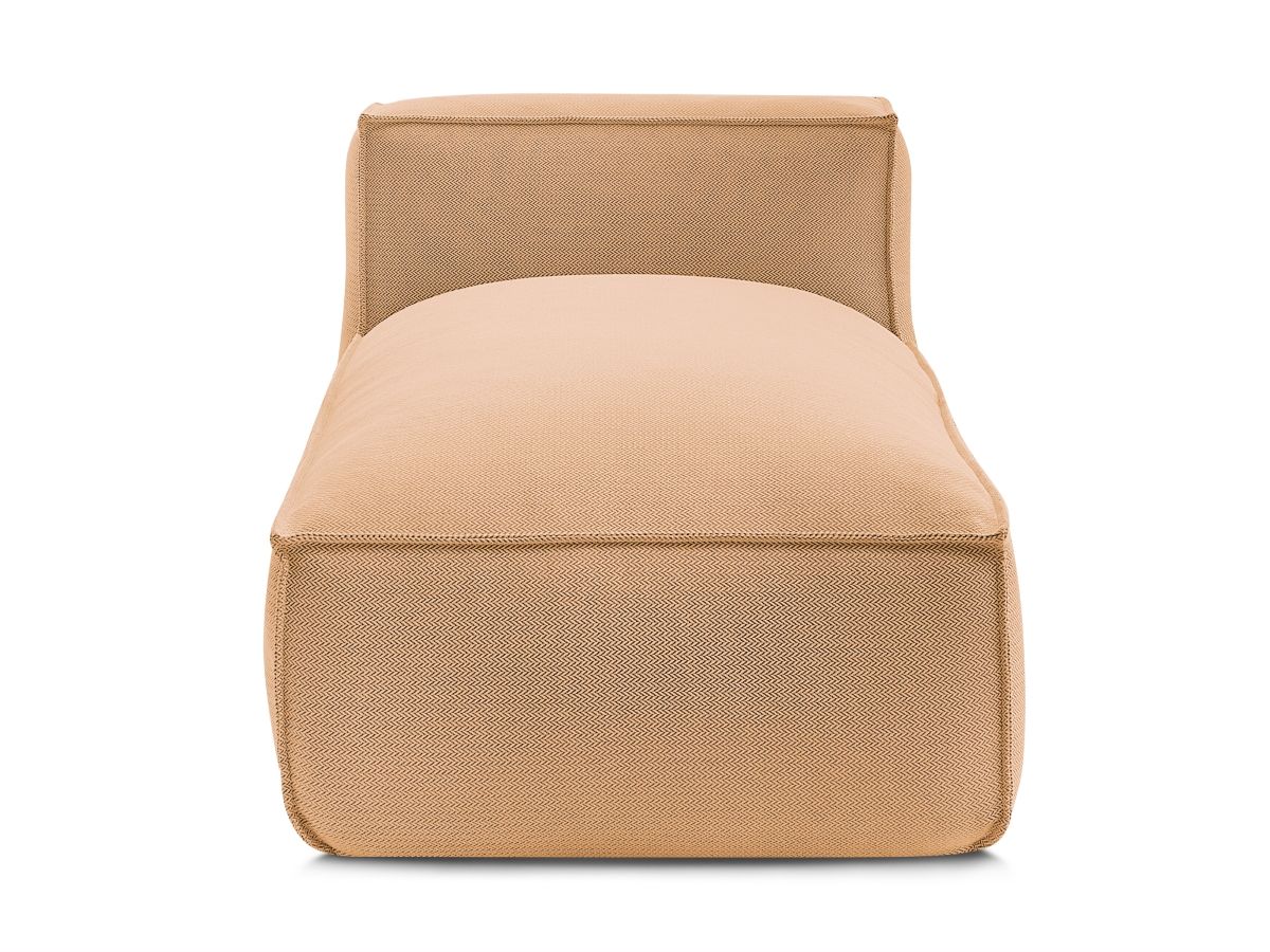 Bobochic Biarritz Méridienne-Modul Melange-Stoff Orange