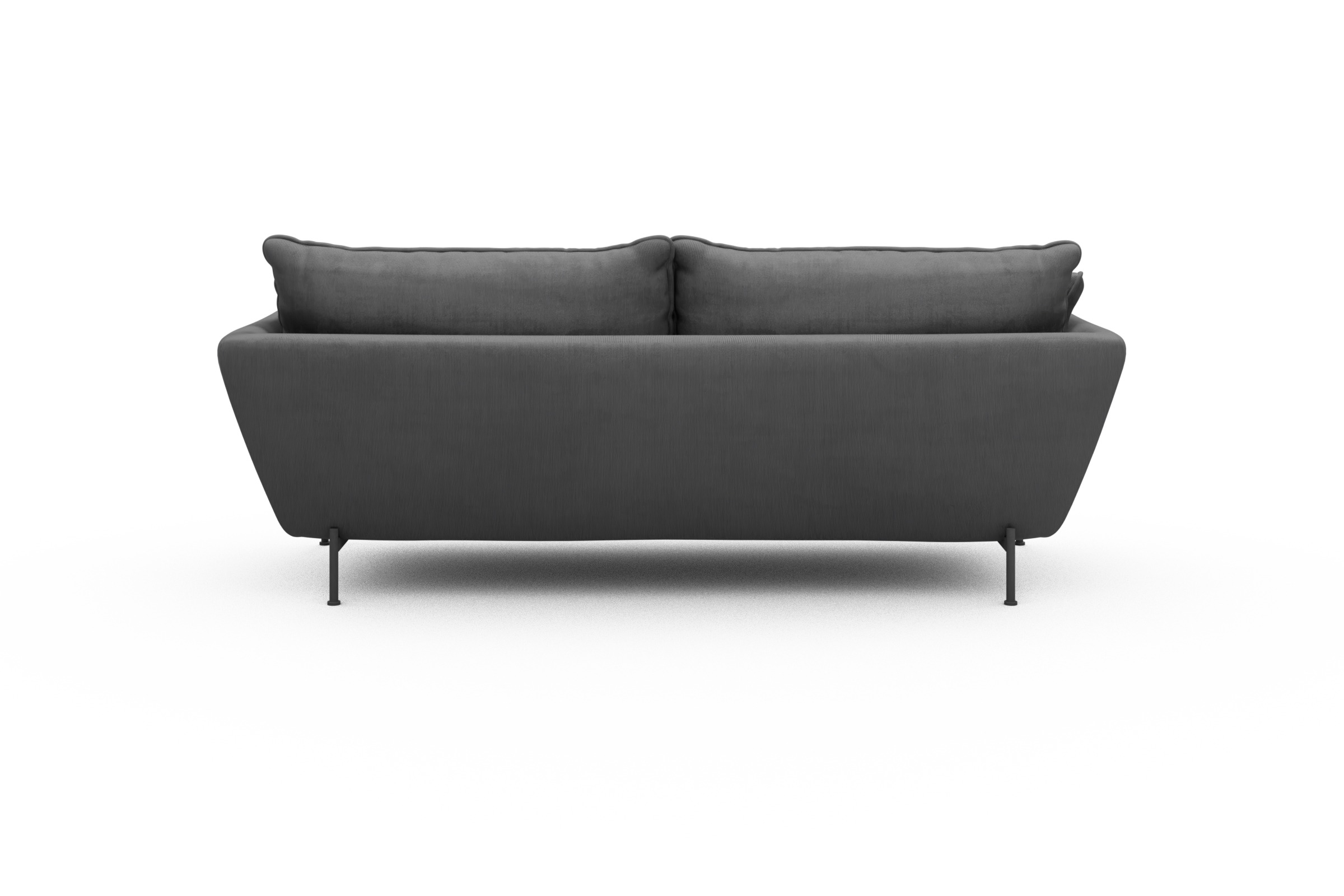 Sofa Anton PREMIUM 3-Sitzer Cordufine-Grey