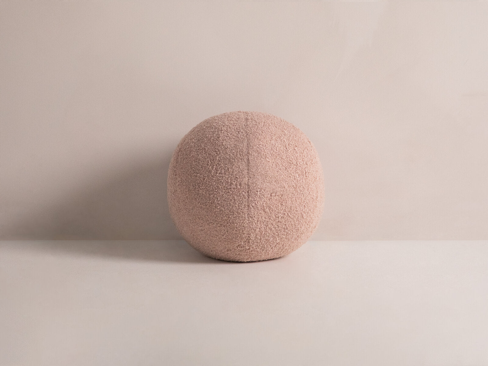 Micadoni Kissen Ball Boucle Puderrosa