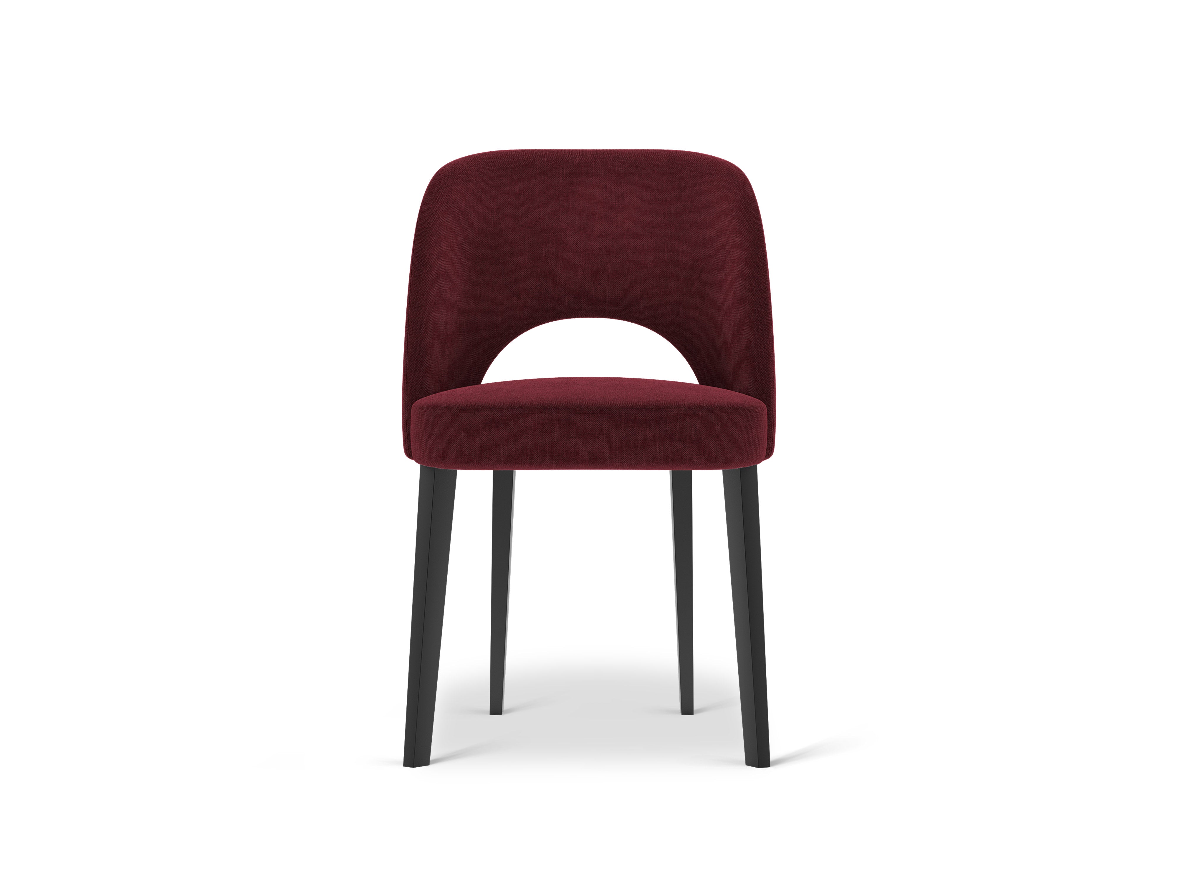 Micadoni Stuhl Bowe Chenille Rebel Bordeaux