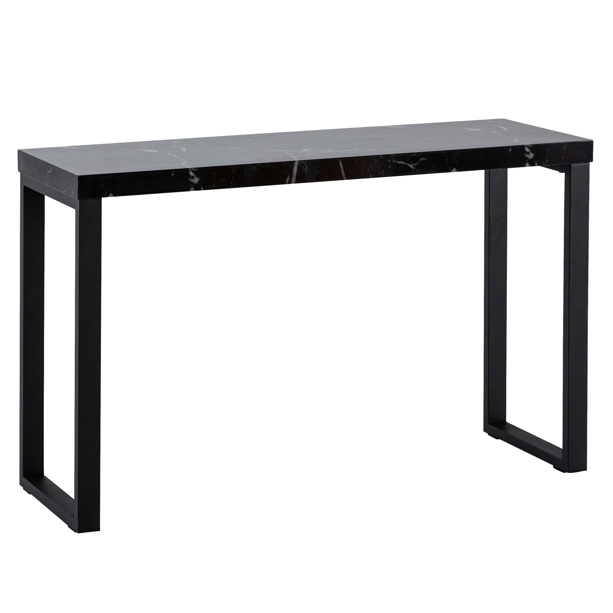 Konsolentisch Sykkylven Marmor Schwarz 120 × 39 × 75,5 cm