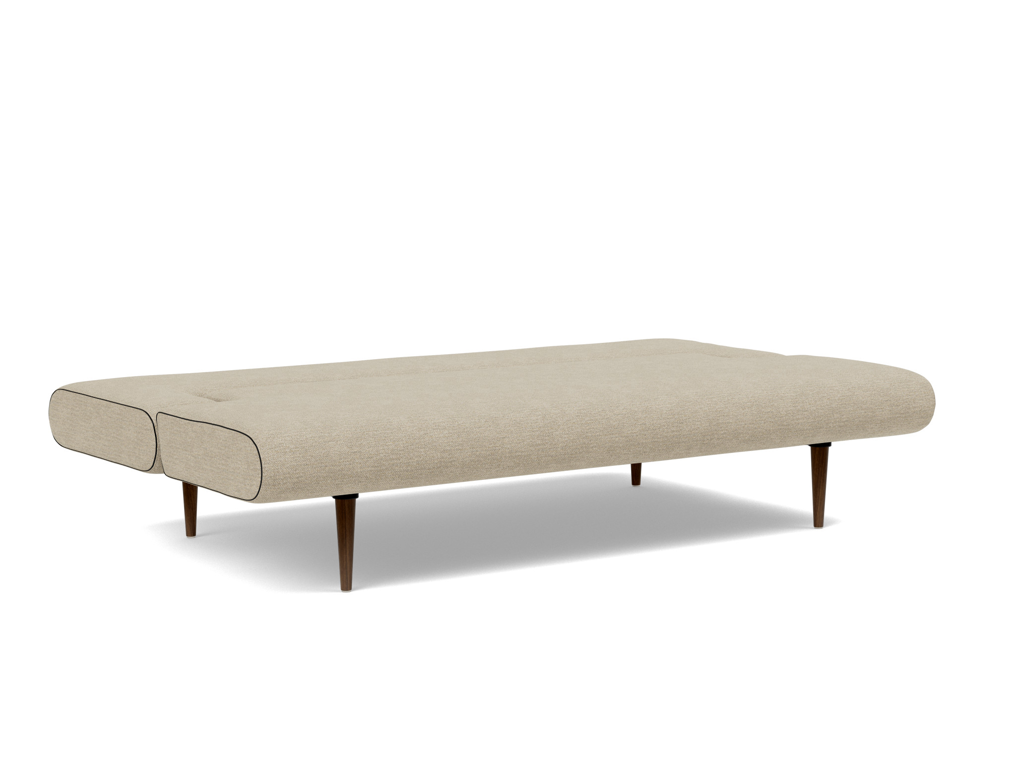 Schlafsofa Unfurl Strukturierter Stoff Taura 356-Sand