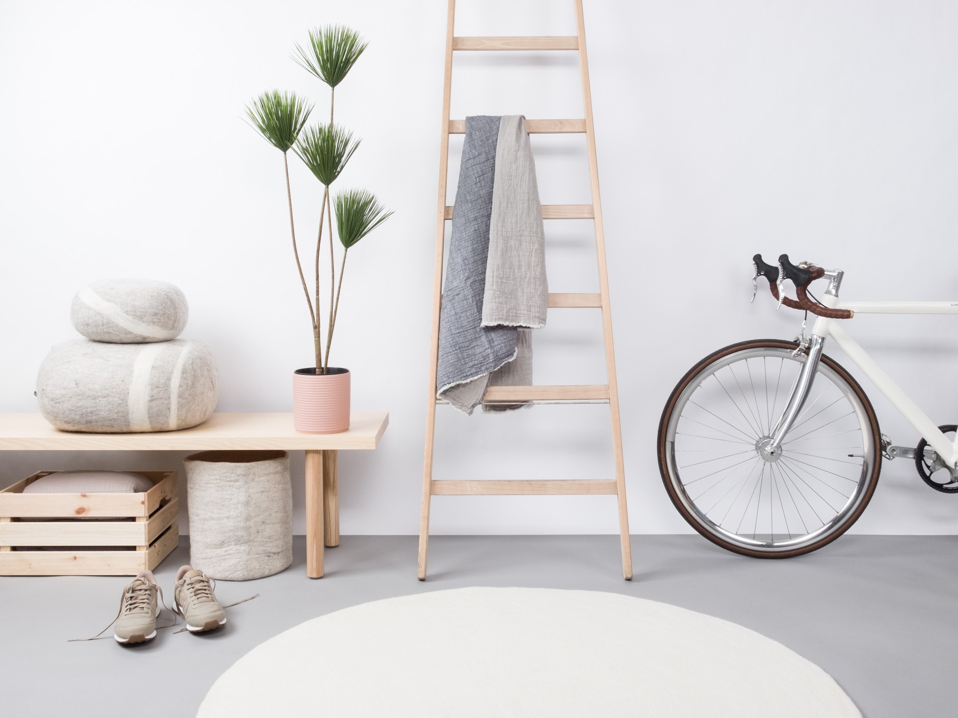 myfelt Linea Filzteppich - 120 cm