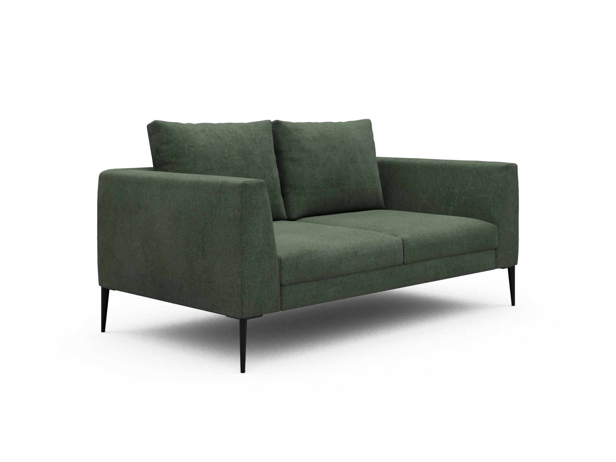 Skandi Home Sofa Paul 2-Sitzer Casone-Forest-Green moebelfaktor