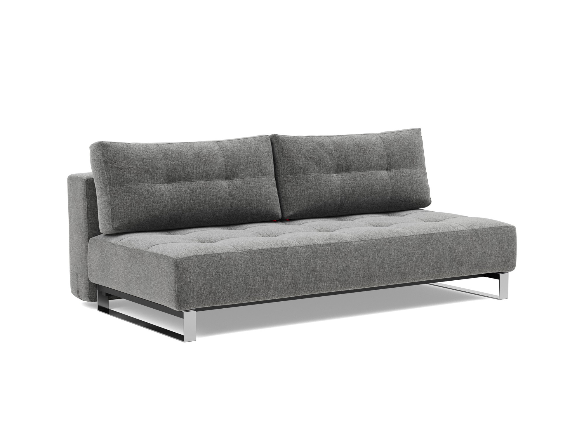 Schlafsofa Supremax D.E.L. Strukturierter Stoff Twist 563-Charcoal