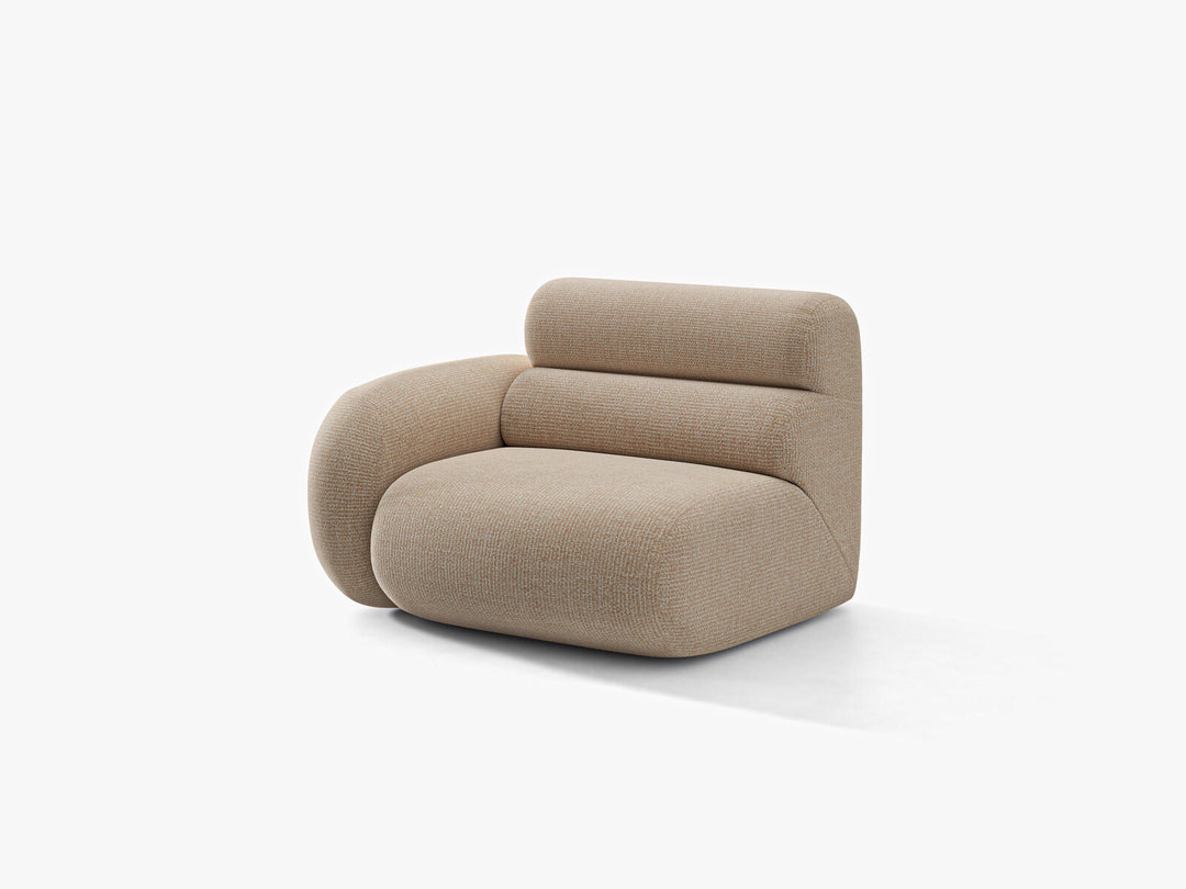 Micadoni Neo Sofamodul Links Chenille SILENCIO Sand