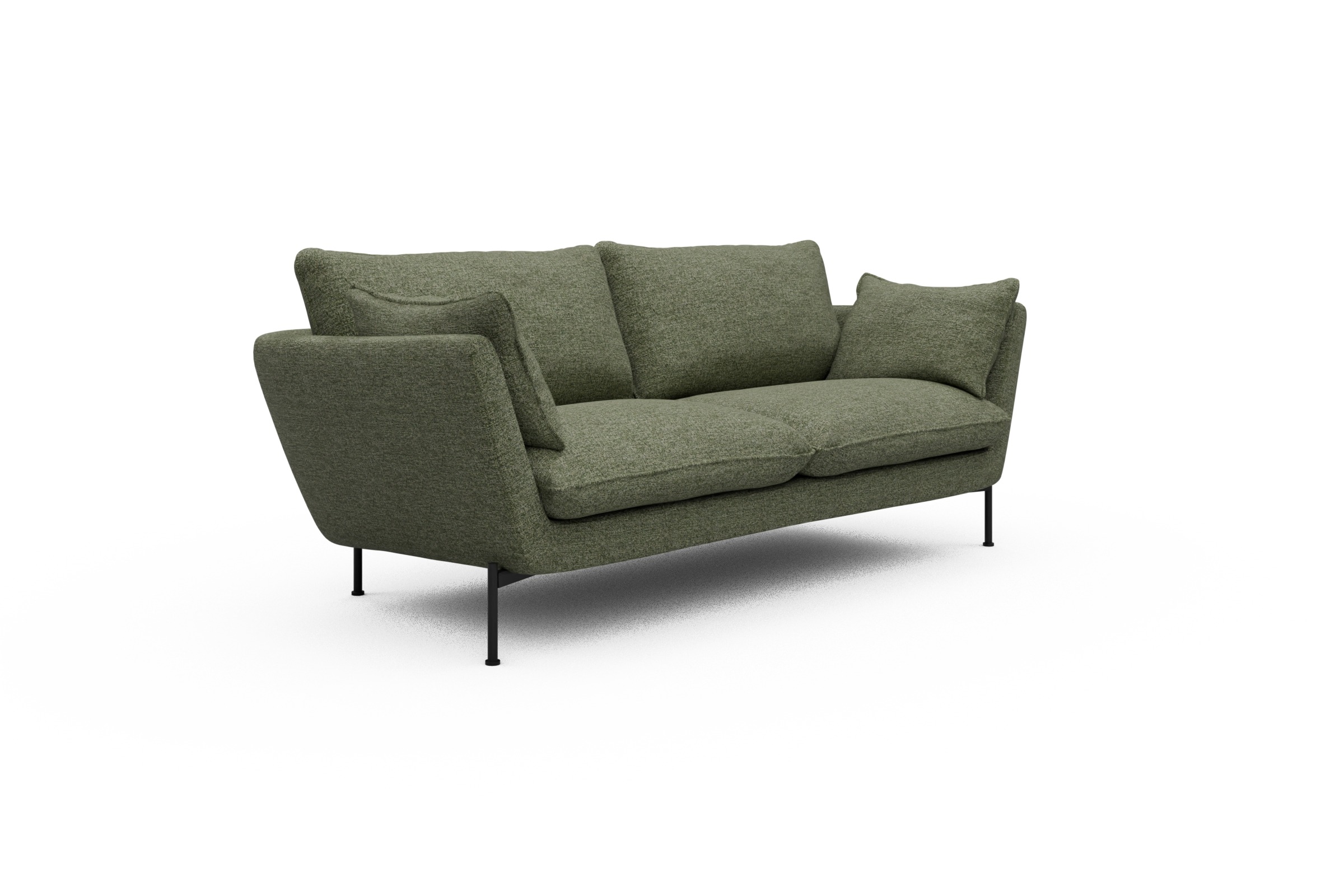 Sofa Anton 2-Sitzer Carreno-Vivid-Green