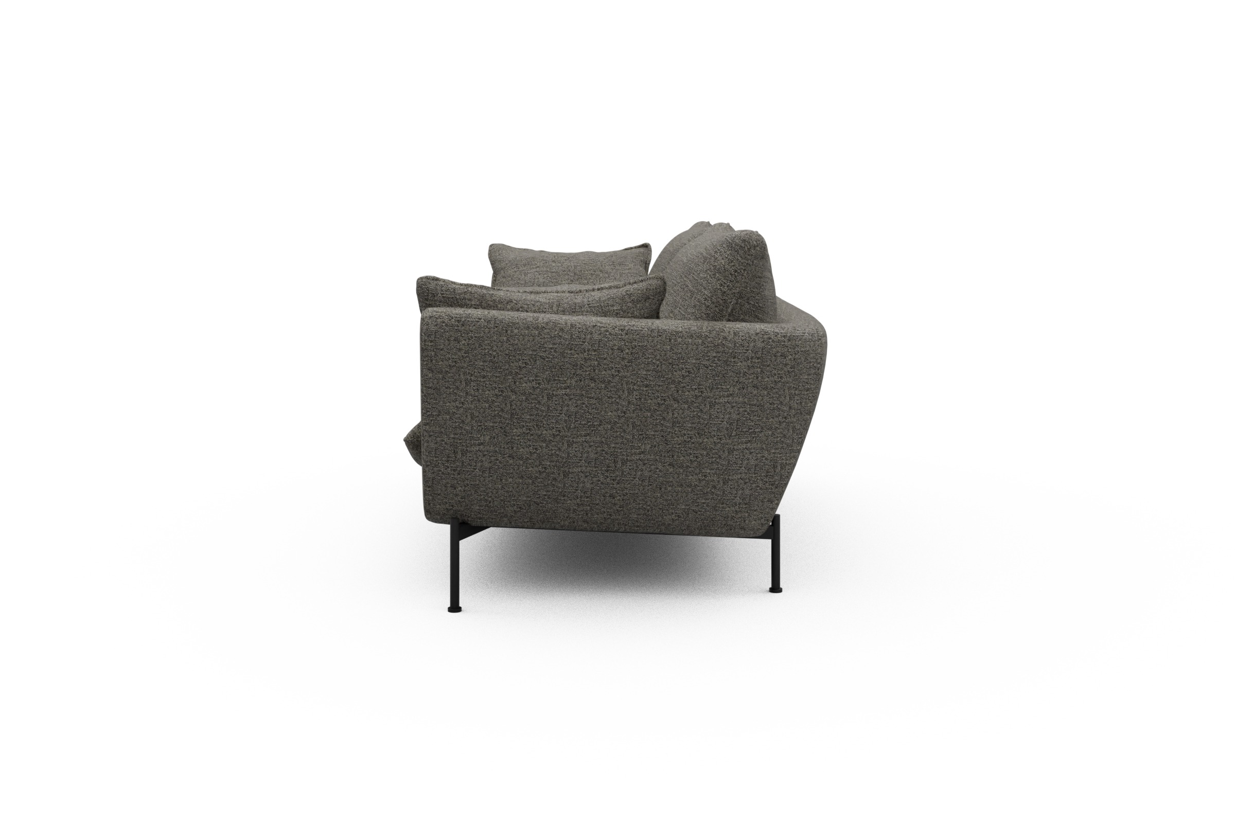 Sofa Anton 2-Sitzer Carreno-Sepie-Brown