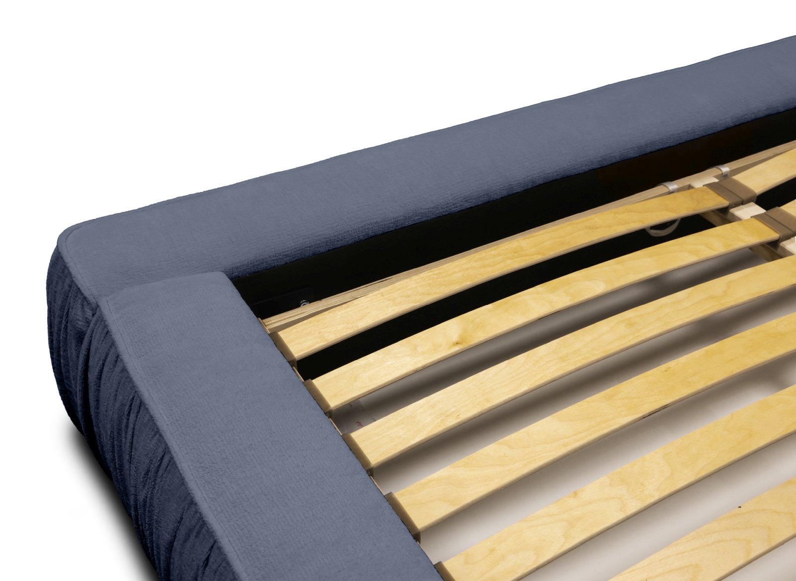 Polsterbett Beyond Chenille 160x200 mit Holzrahmen Perfect Harmony 77