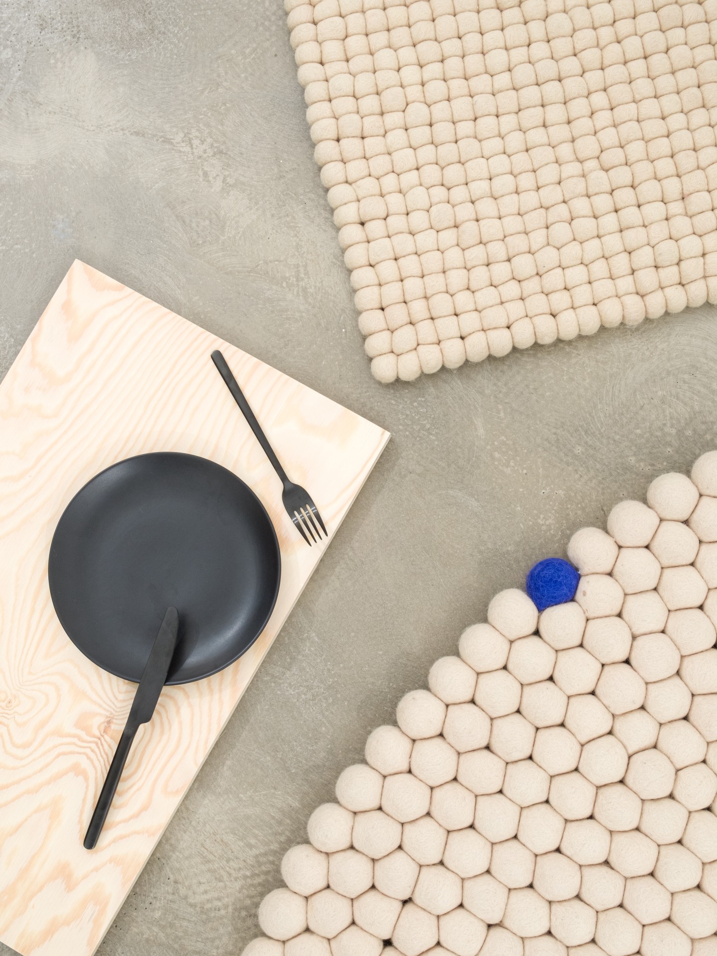 myfelt Big One beige - 90 cm