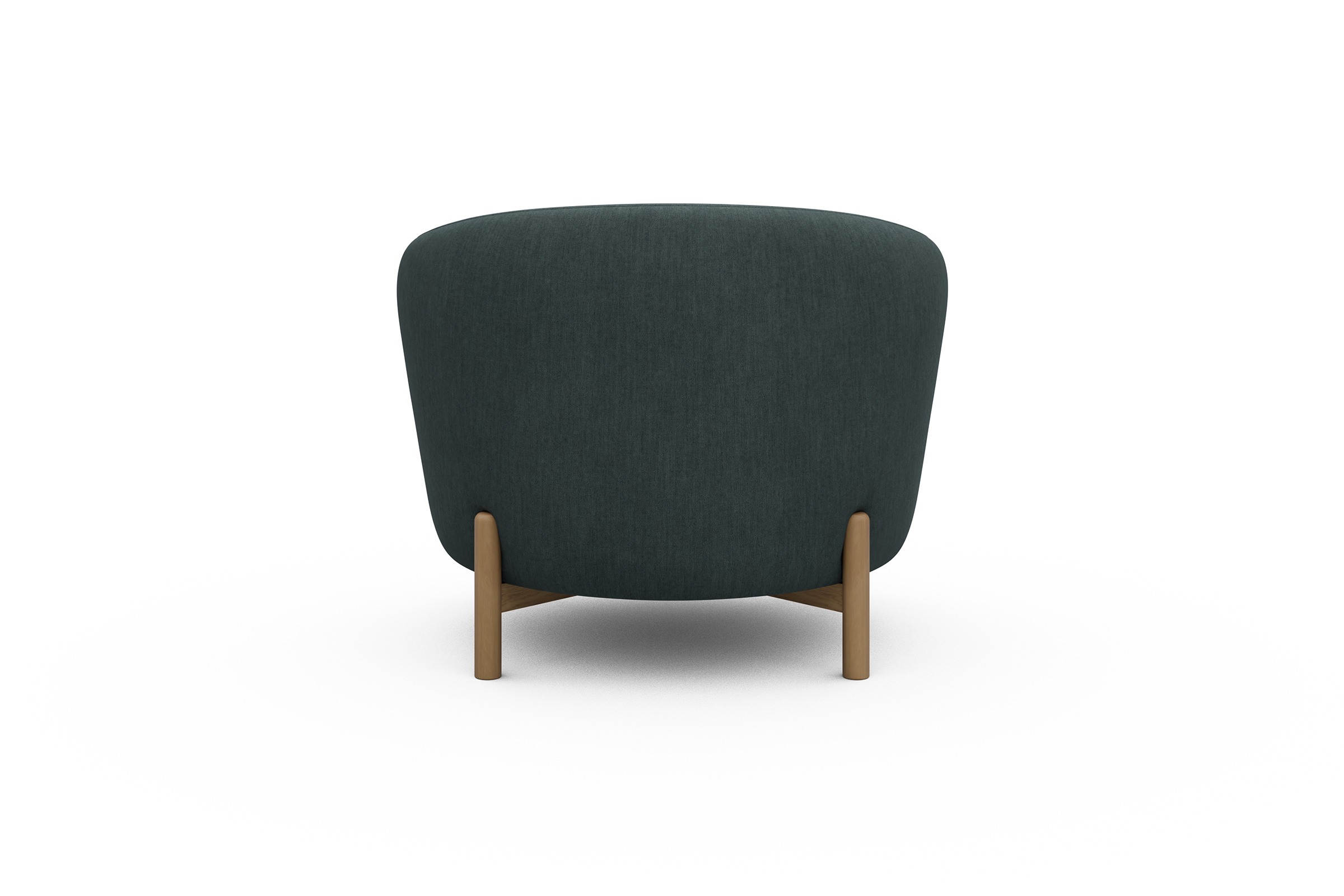 Sessel Ronda Holzbeine Eiche Natur Vivus-Blue