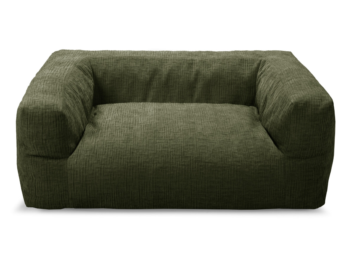 Bobochic Salto Hundekorb Strukturstoff Grün, Größe XXL (140 cm)