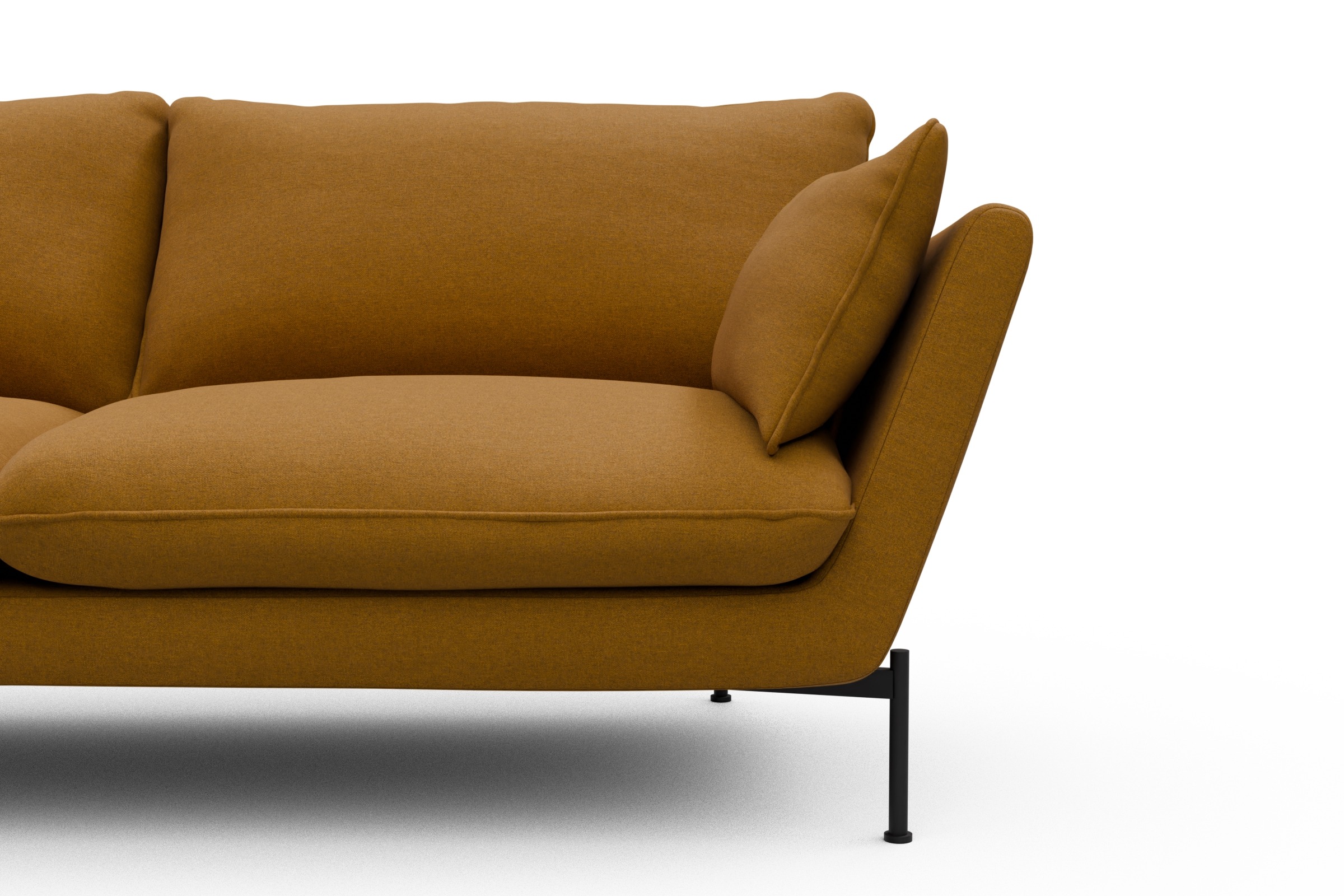 Sofa Anton 3-Sitzer Satya-Ocre