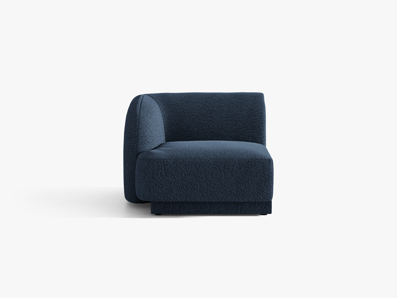 Micadoni Eckmodul Miley 1-Sitzer Links Boucle Baloo Dunkelblau