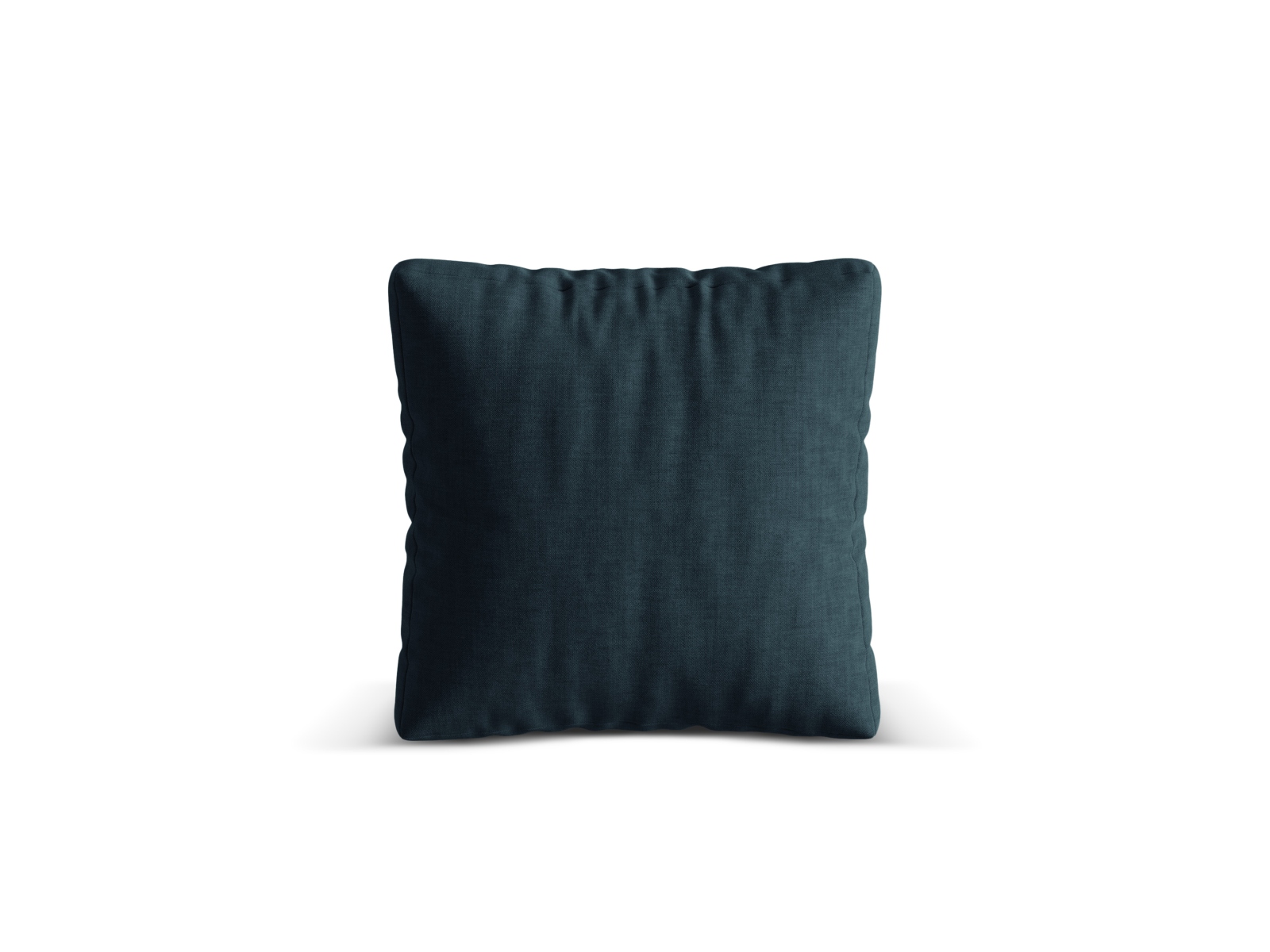 Micadoni Kissen Martina Strukturierter Stoff Boston Jeansblau 40x40 moebelfaktor