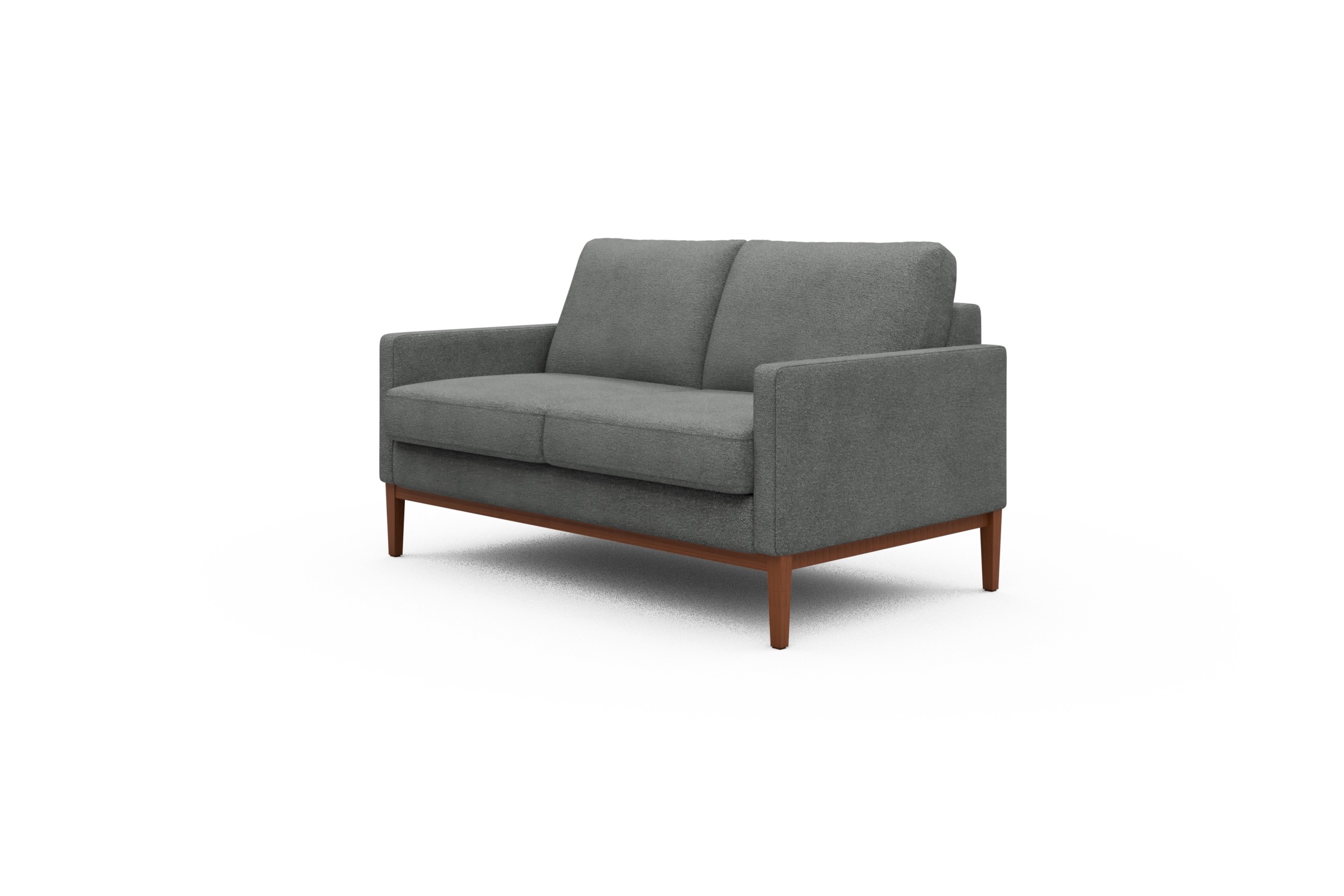 Sofa Bodo 2-Sitzer Boucle-Ash-Grey