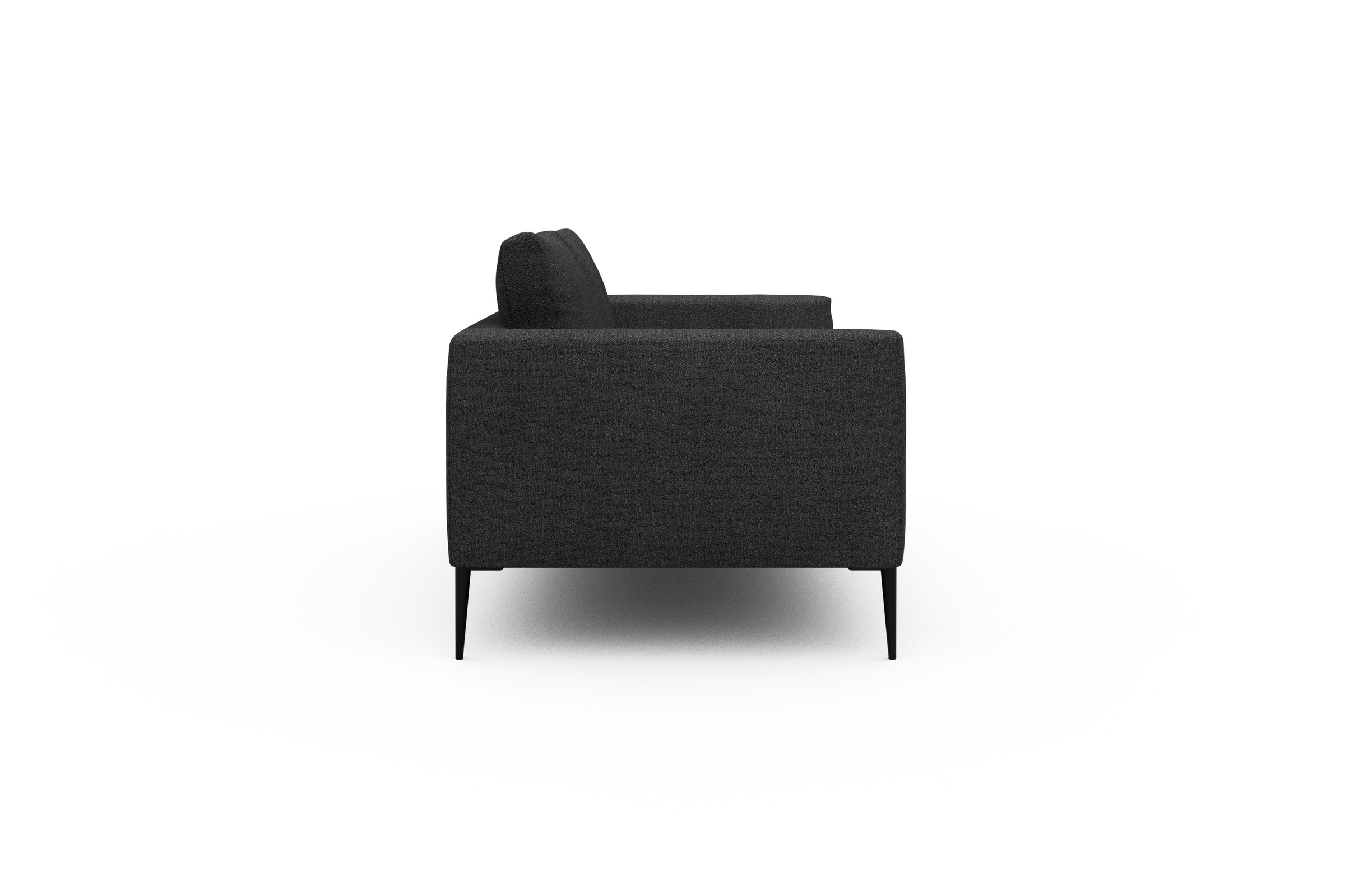 Sofa Paul 2-Sitzer Boucle-Charcoal